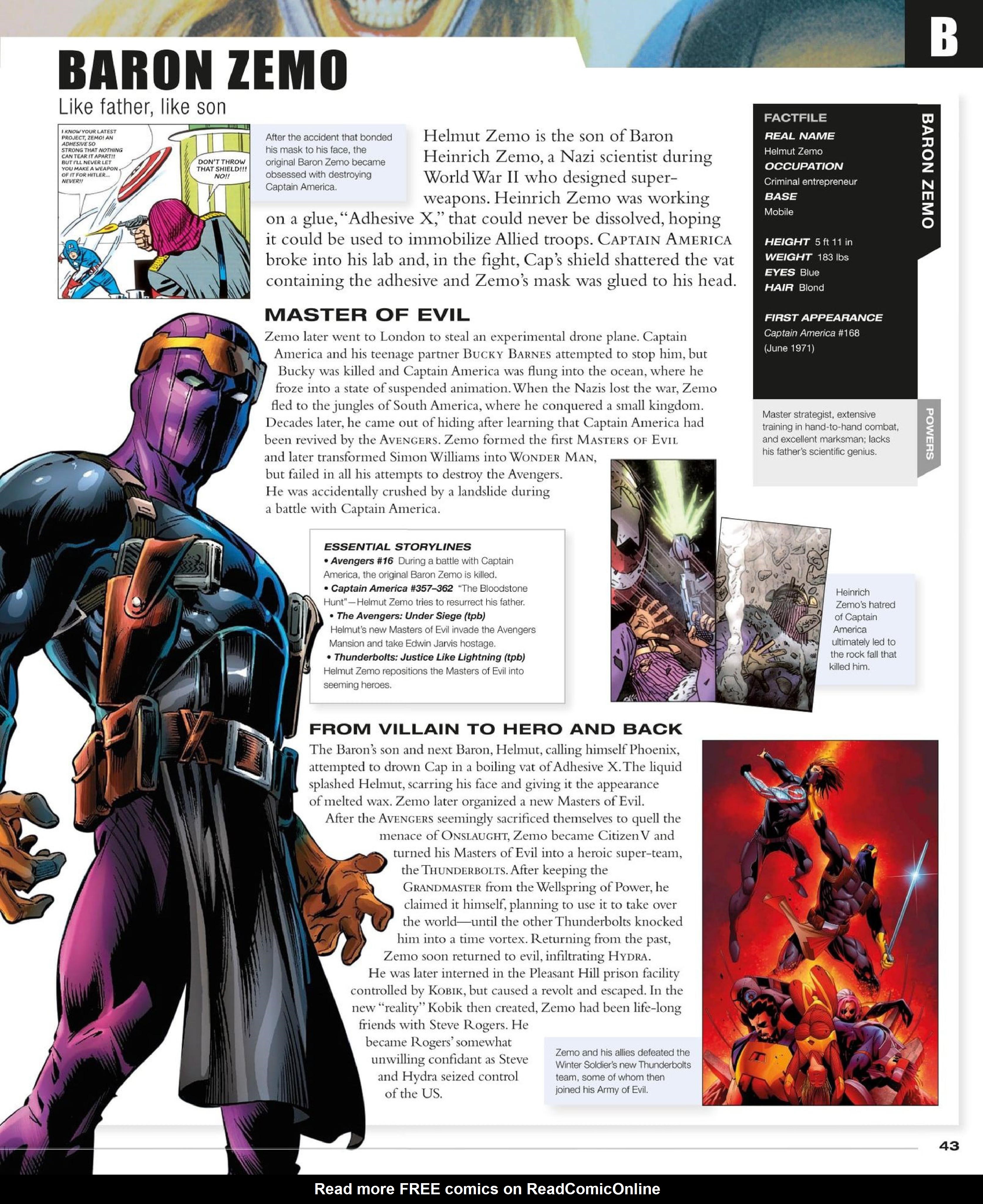 Read online Marvel Encyclopedia, New Edition comic -  Issue # TPB (Part 1) - 45