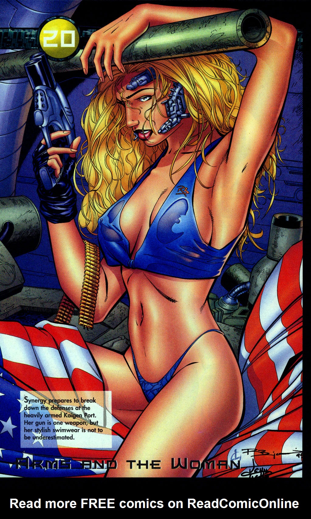 Read online Gamorra Swimsuit Special comic -  Issue # Full - 20