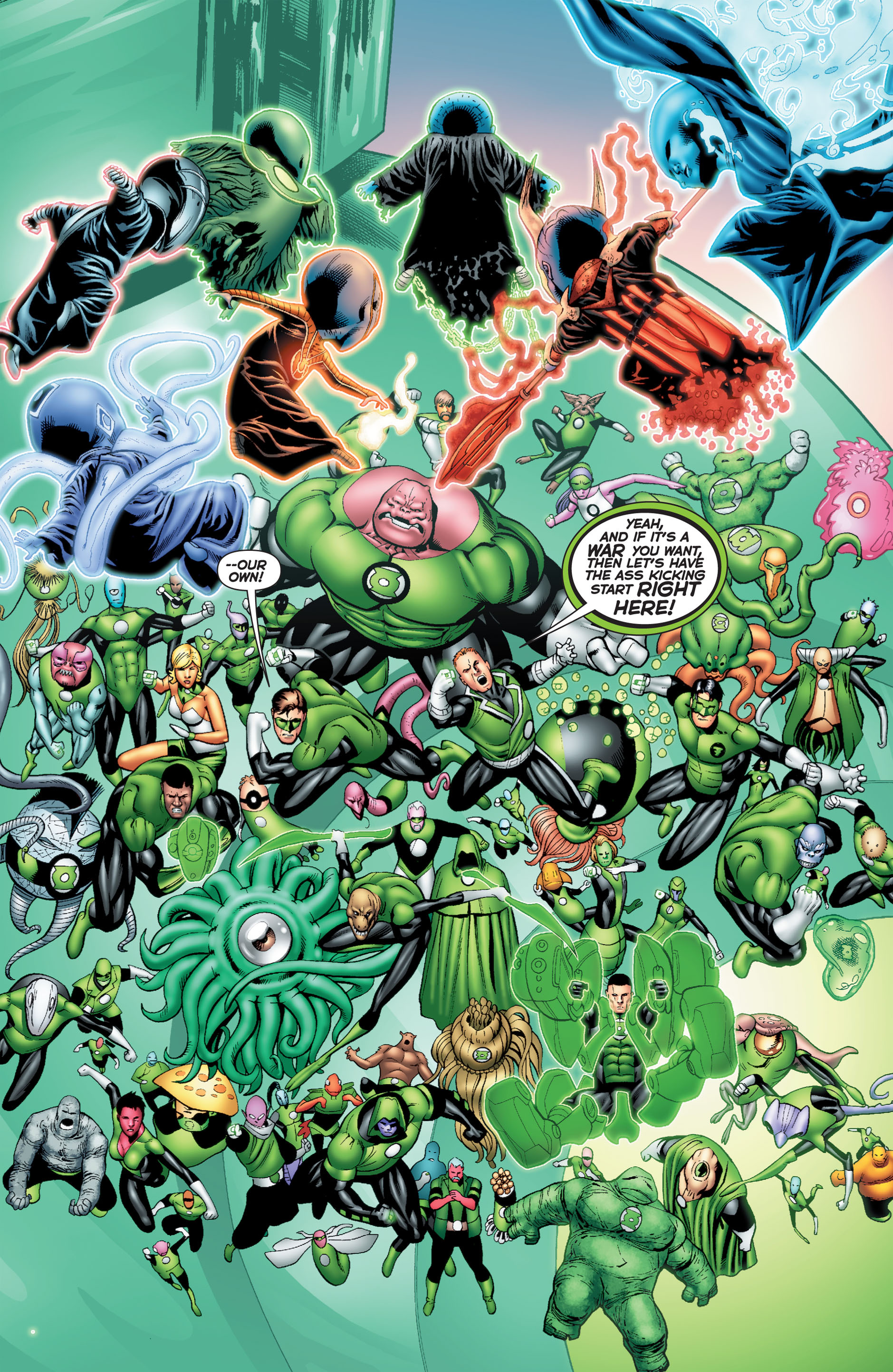 Read online Green Lantern: War of the Green Lanterns (2011) comic -  Issue # TPB - 212