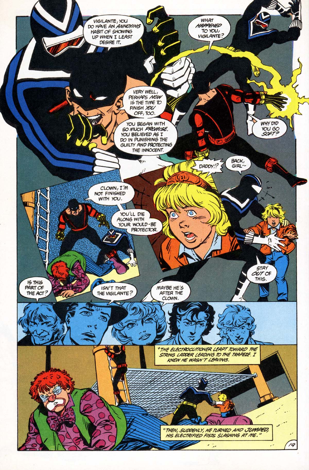 Read online Vigilante (1983) comic -  Issue #15 - 20