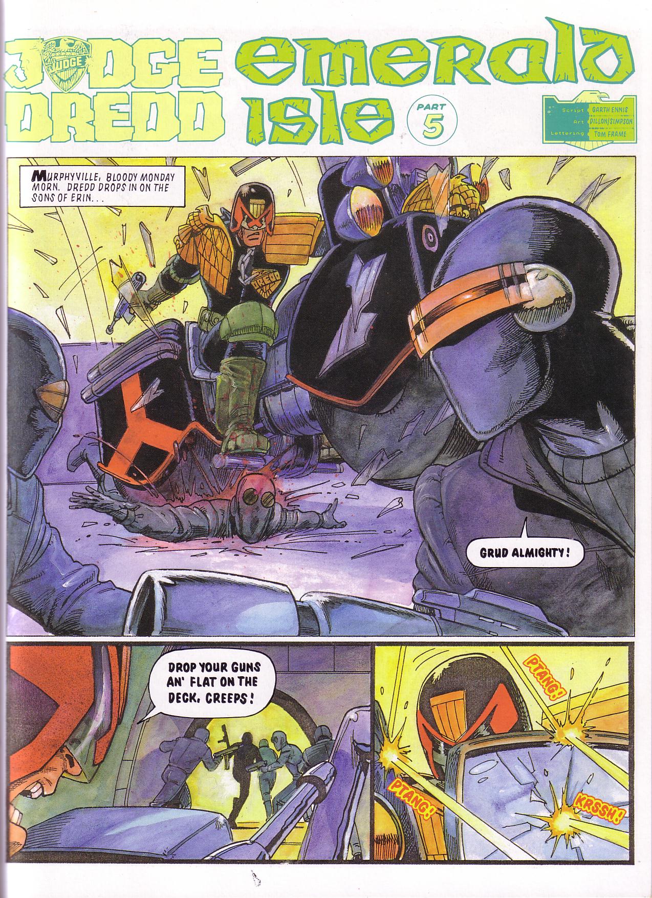 Read online Judge Dredd: Emerald Isle comic -  Issue # TPB - 31