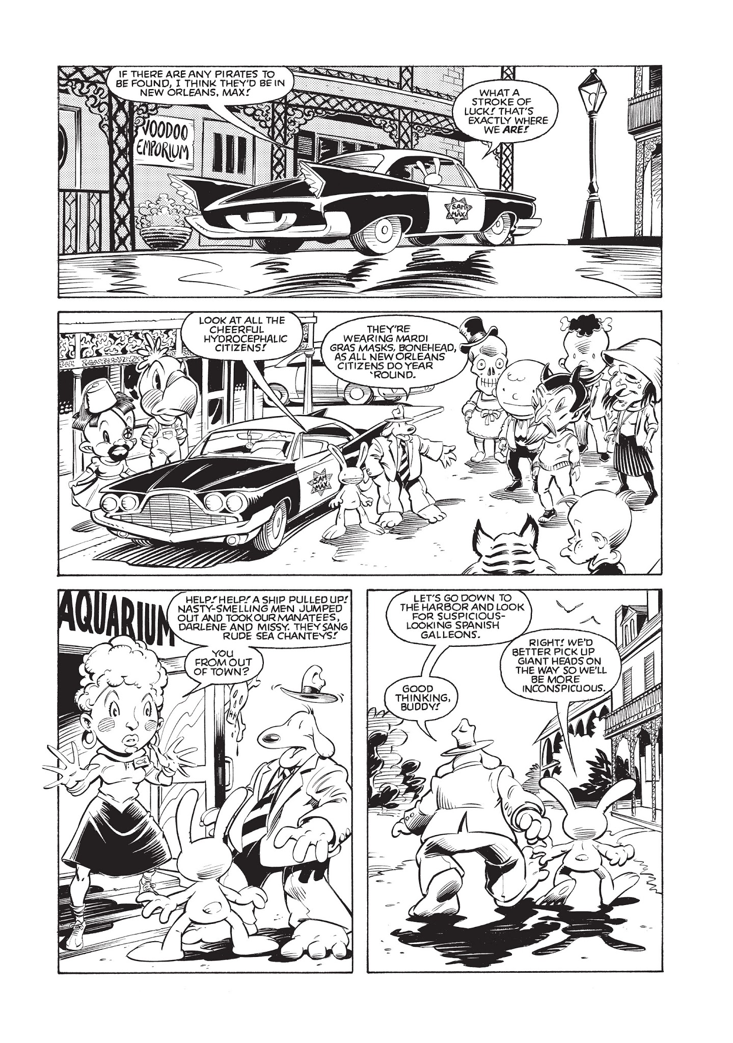 Read online Sam & Max Surfin' The Highway comic -  Issue # TPB - 66