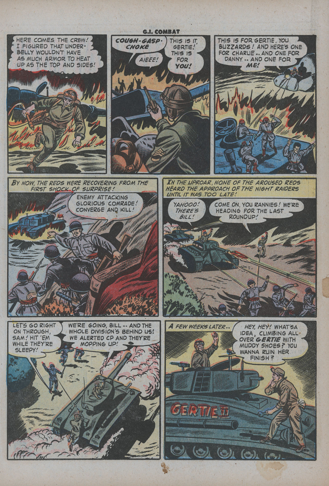 Read online G.I. Combat (1952) comic -  Issue #7 - 12