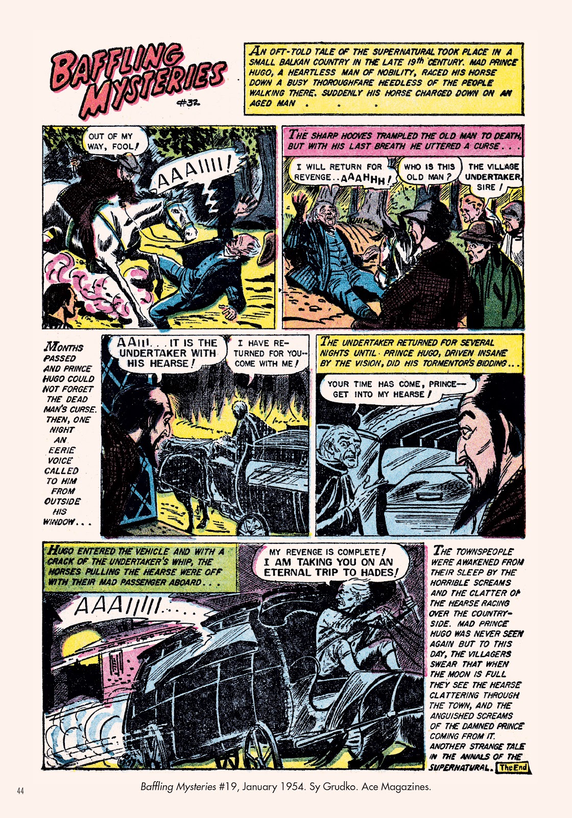 Classic Monsters of Pre-Code Horror Comics: Ghosts issue TPB - Page 45