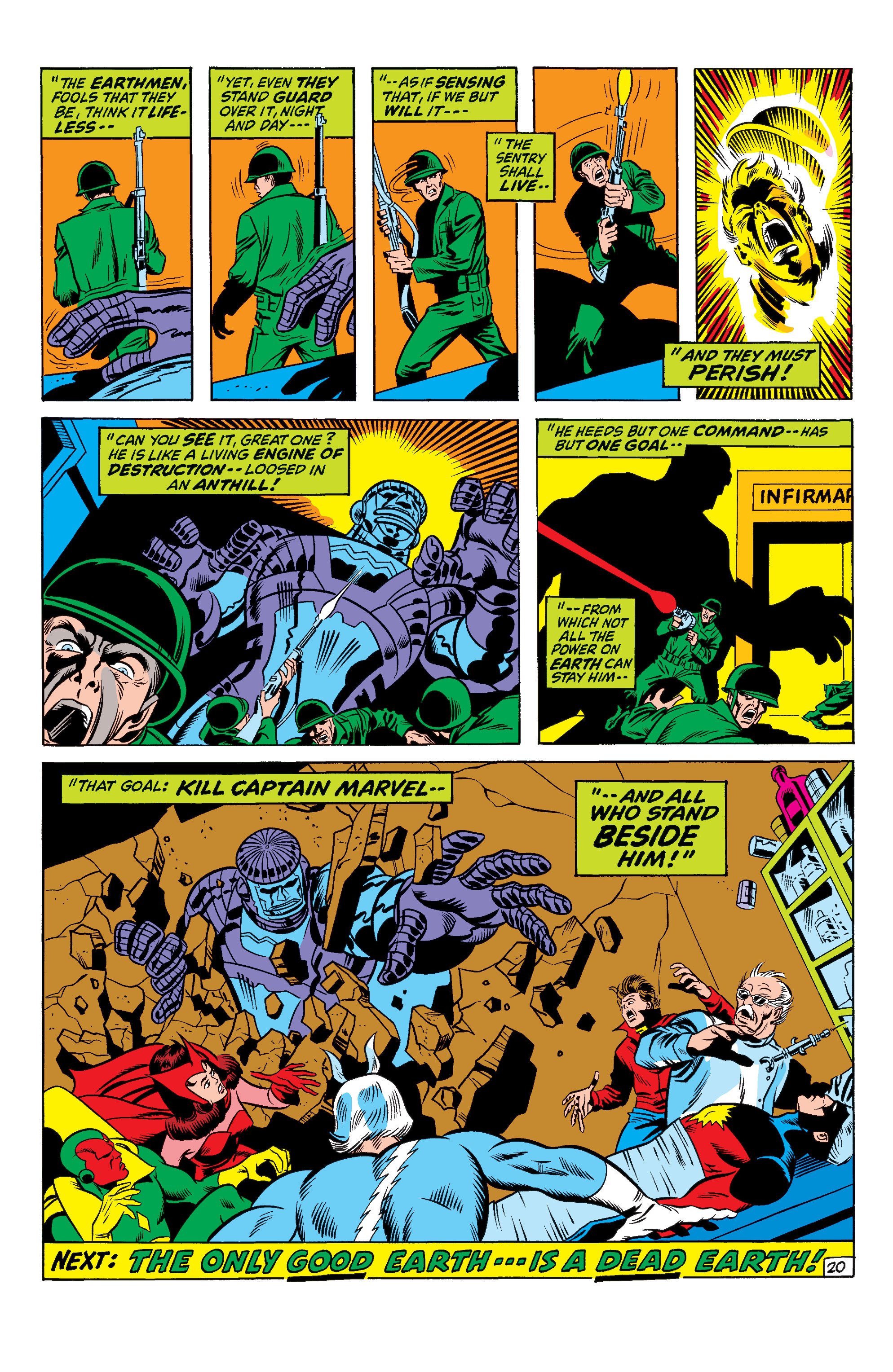 Read online Marvel Masterworks: The Avengers comic -  Issue # TPB 10 (Part 1) - 34