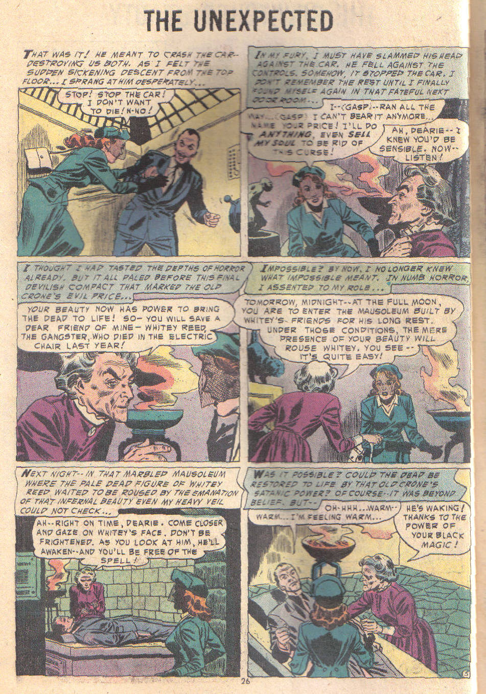 Read online Tales of the Unexpected comic -  Issue #158 - 26