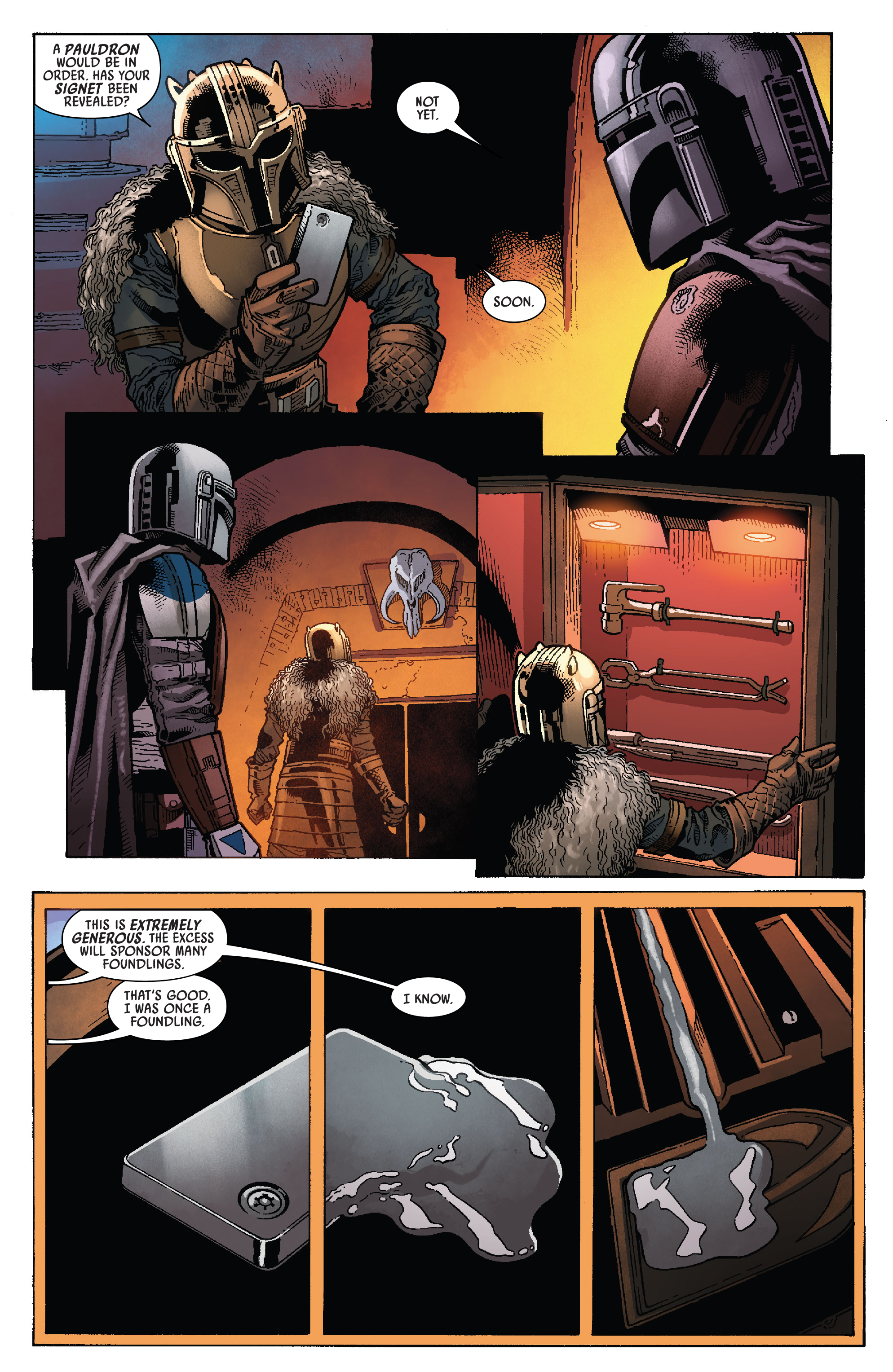 Read online Star Wars: The Mandalorian comic -  Issue #1 - 23