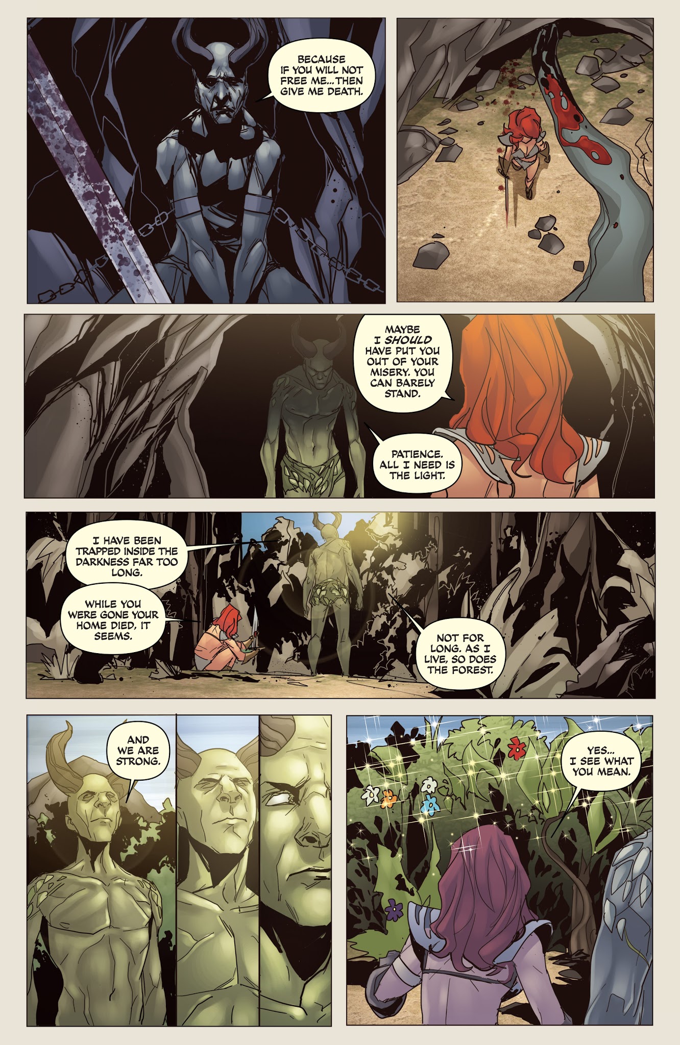 Read online Legends of Red Sonja comic -  Issue # TPB - 89