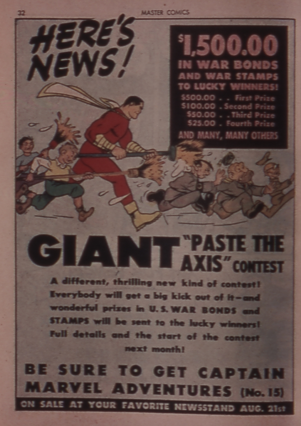 Read online Master Comics comic -  Issue #30 - 32