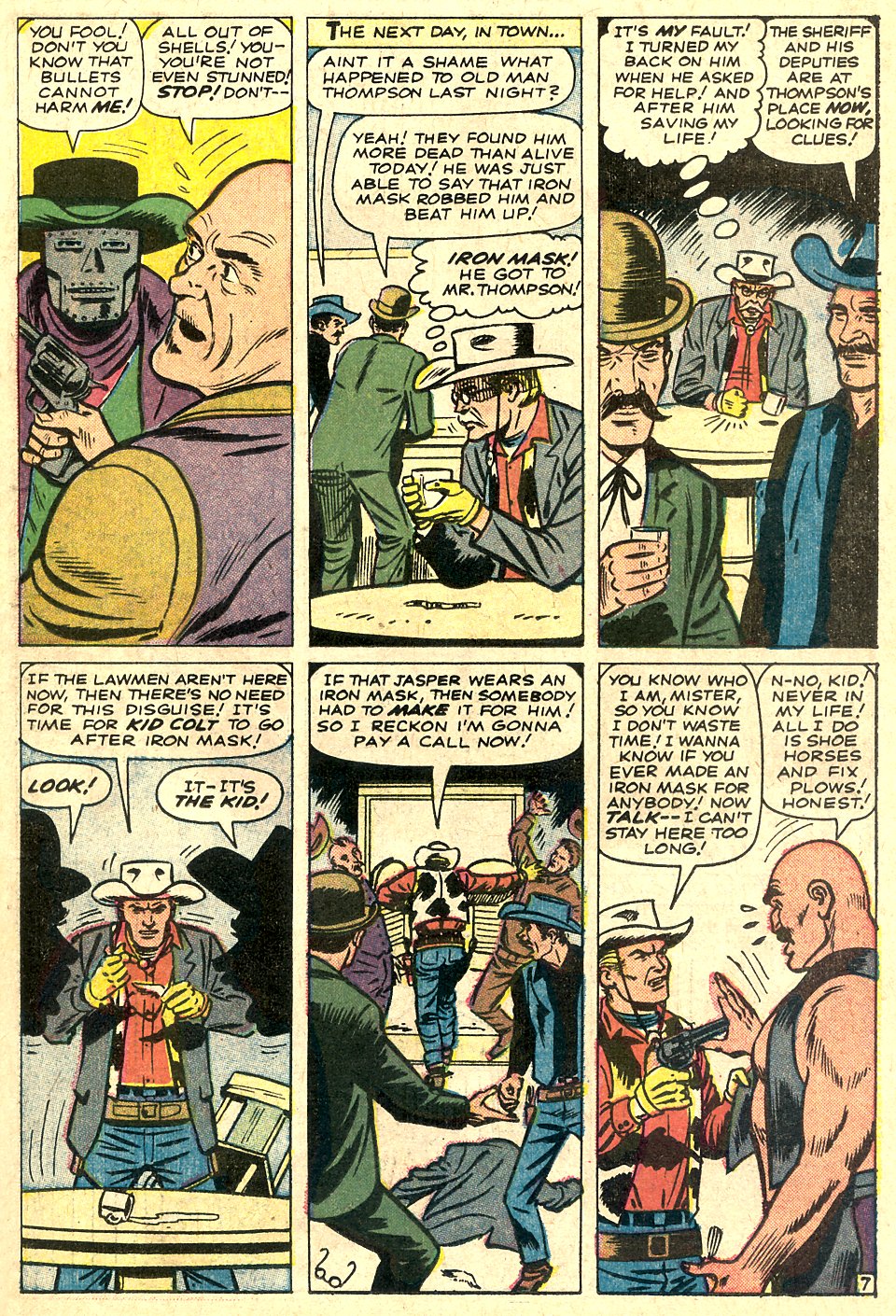 Read online Kid Colt Outlaw comic -  Issue #110 - 11