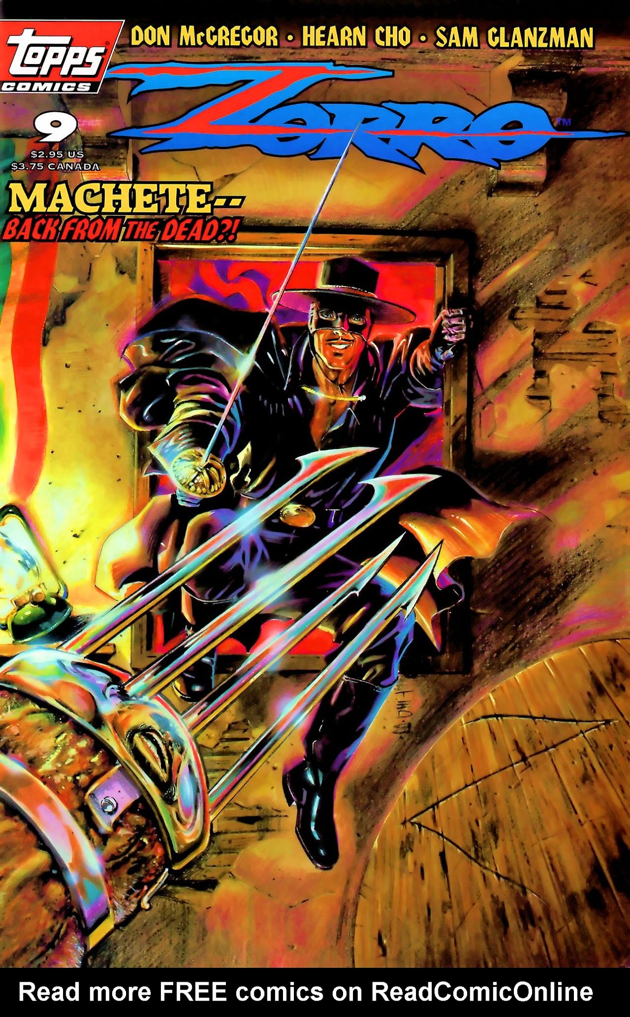 Read online Zorro (1993) comic -  Issue #9 - 1