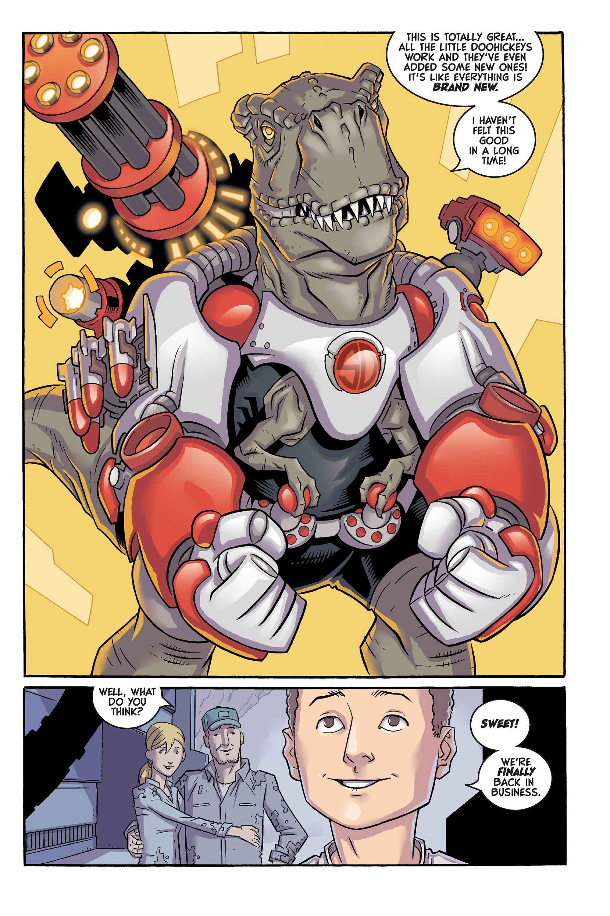 Read online Super Dinosaur (2011) comic -  Issue # _TPB 1 - 46
