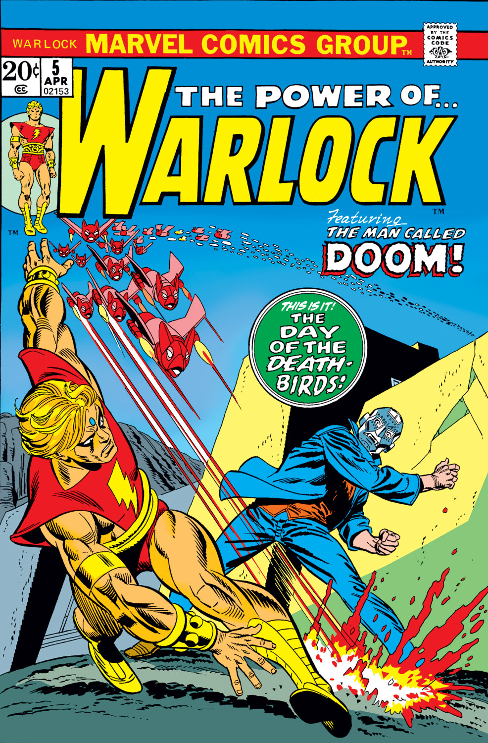 Read online Warlock (1972) comic -  Issue #5 - 1