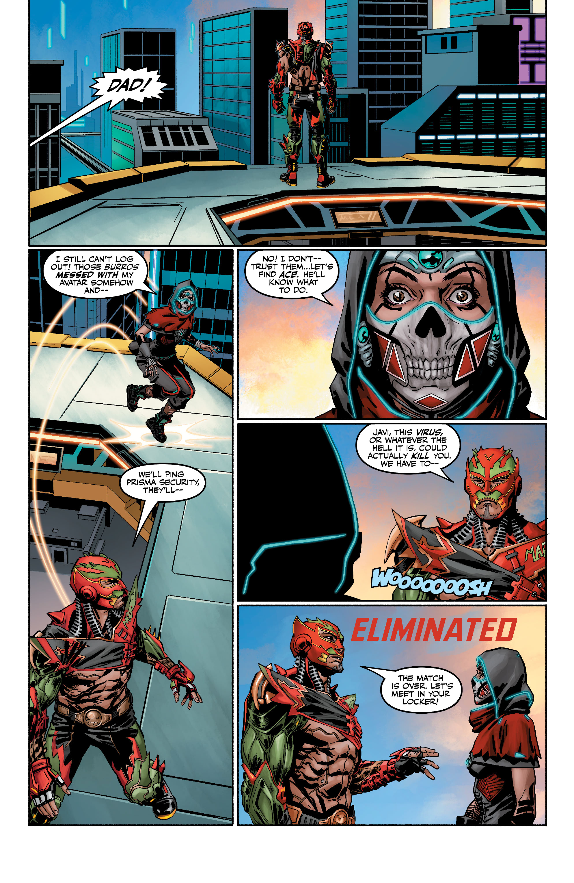 Read online HYPER SCAPE: Pass Through to the Other Side comic -  Issue #2 - 4
