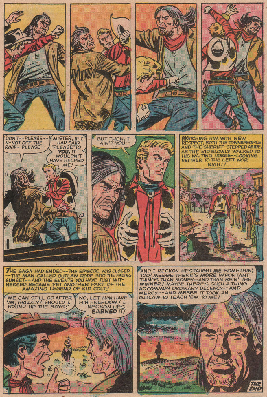 Read online Kid Colt Outlaw comic -  Issue #184 - 21