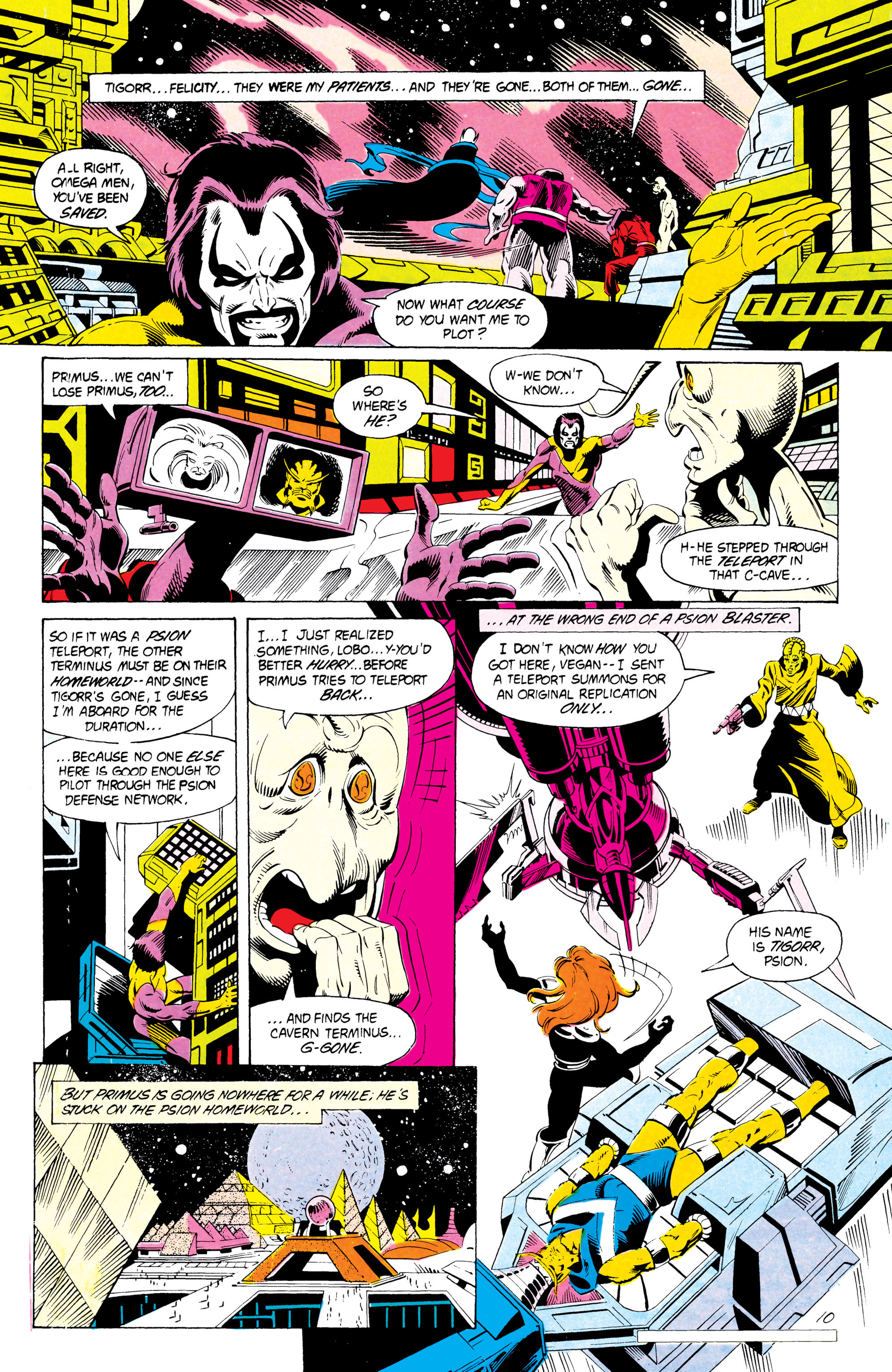 Read online The Omega Men (1983) comic -  Issue #20 - 11