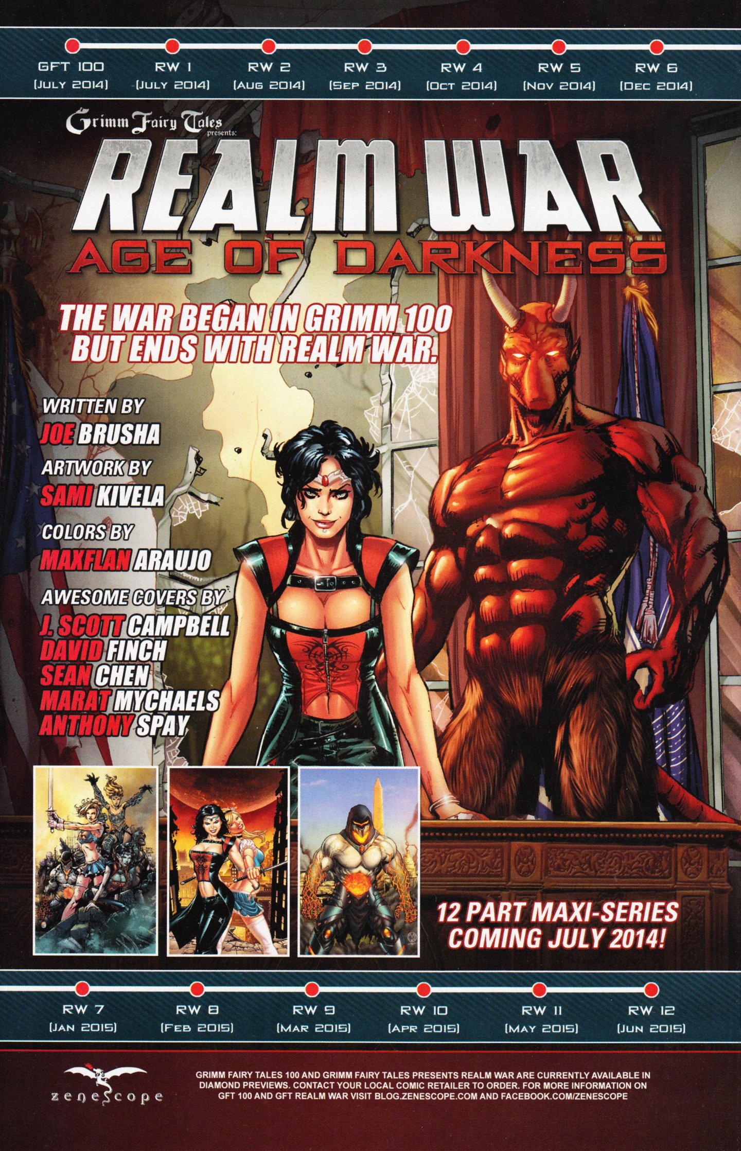 Read online Grimm Fairy Tales vs. Wonderland comic -  Issue #2 - 28