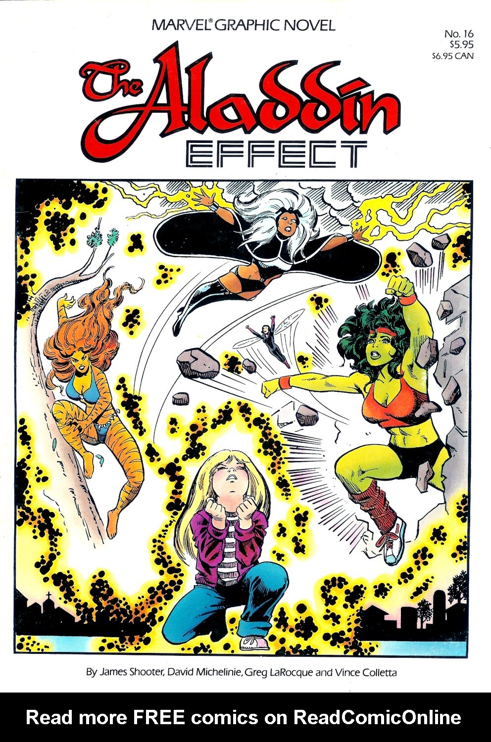 Read online Marvel Graphic Novel comic -  Issue #16 - The Aladdin Effect - 1