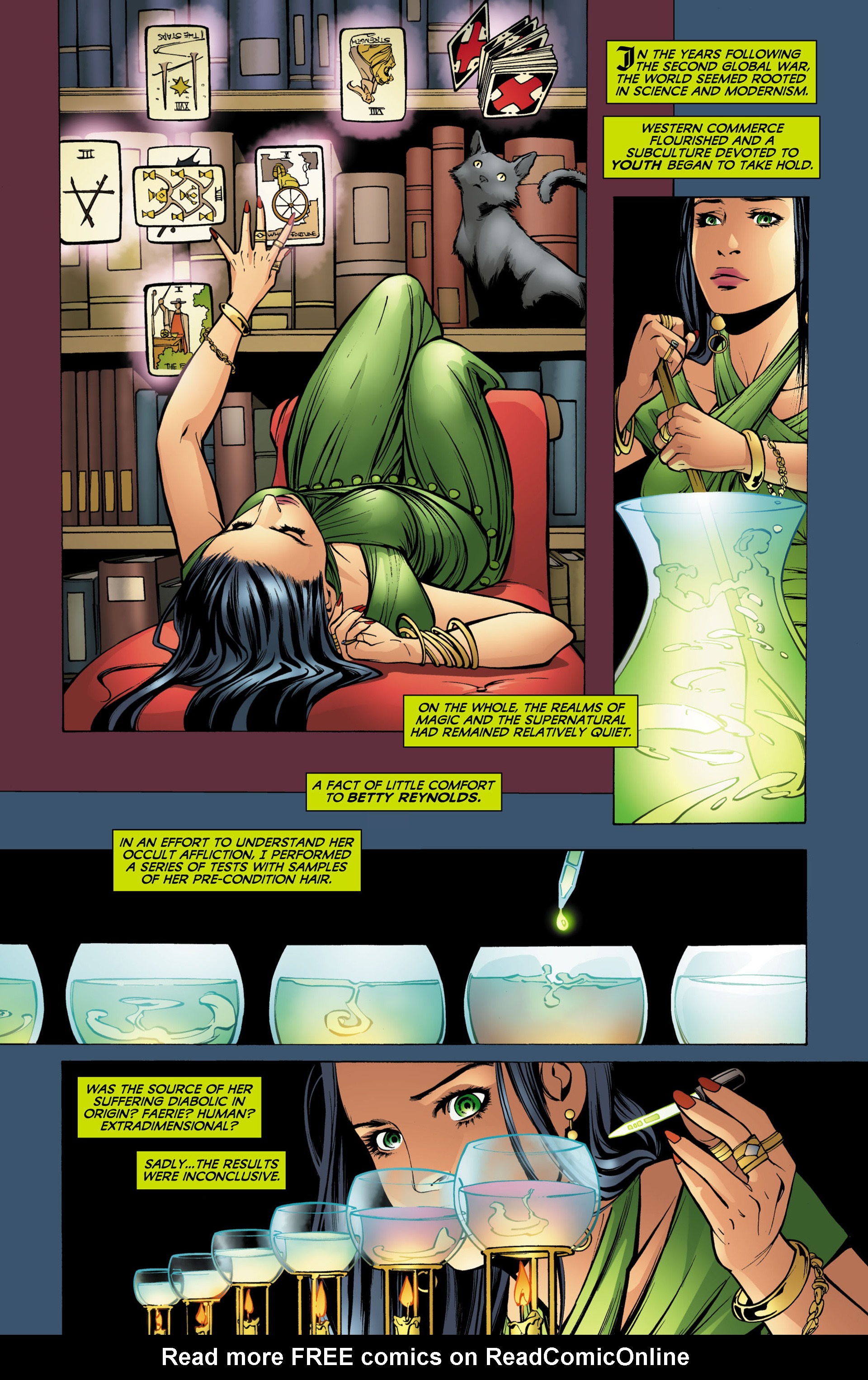 Read online Madame Xanadu comic -  Issue #17 - 3