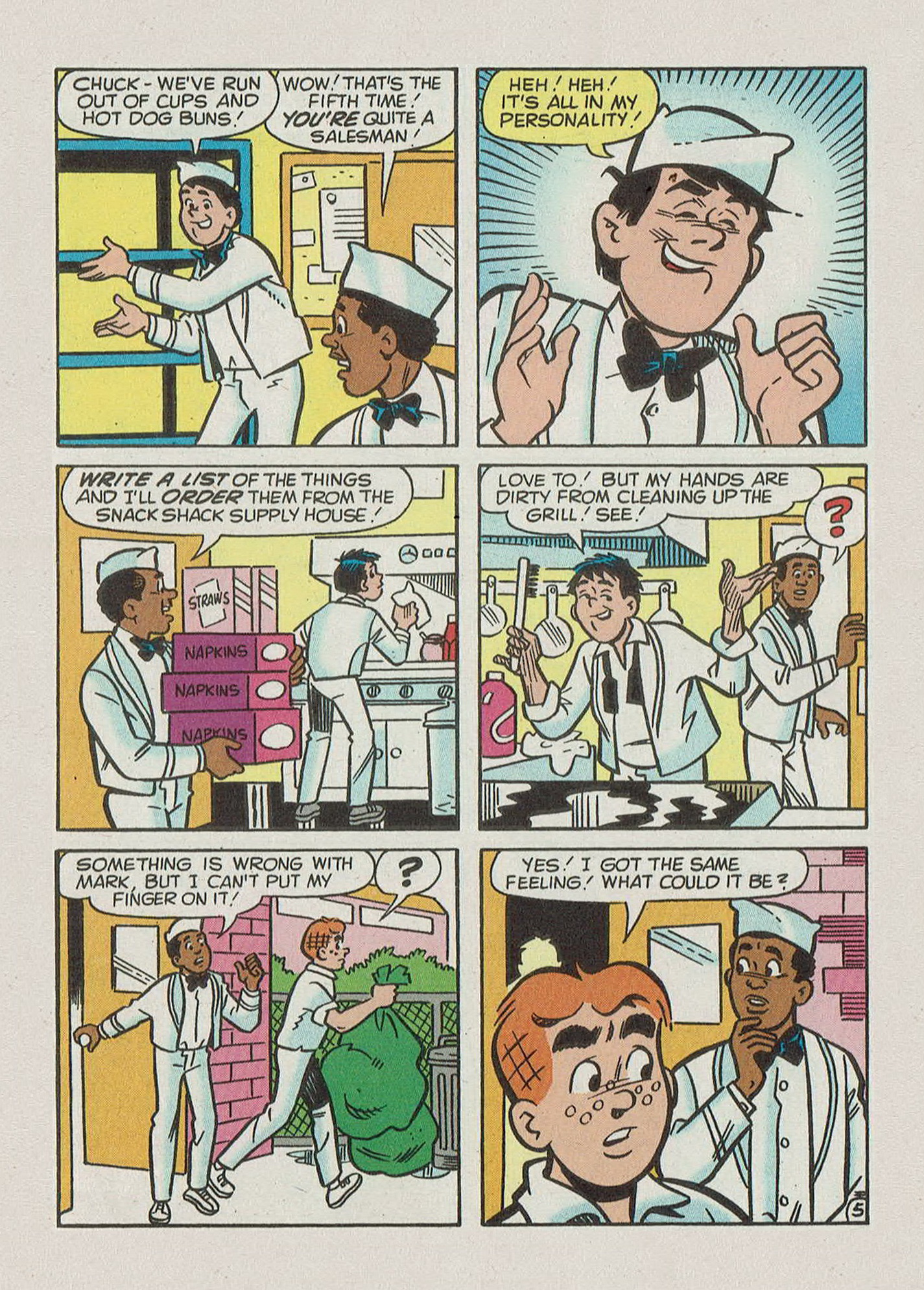 Read online Archie's Double Digest Magazine comic -  Issue #165 - 25
