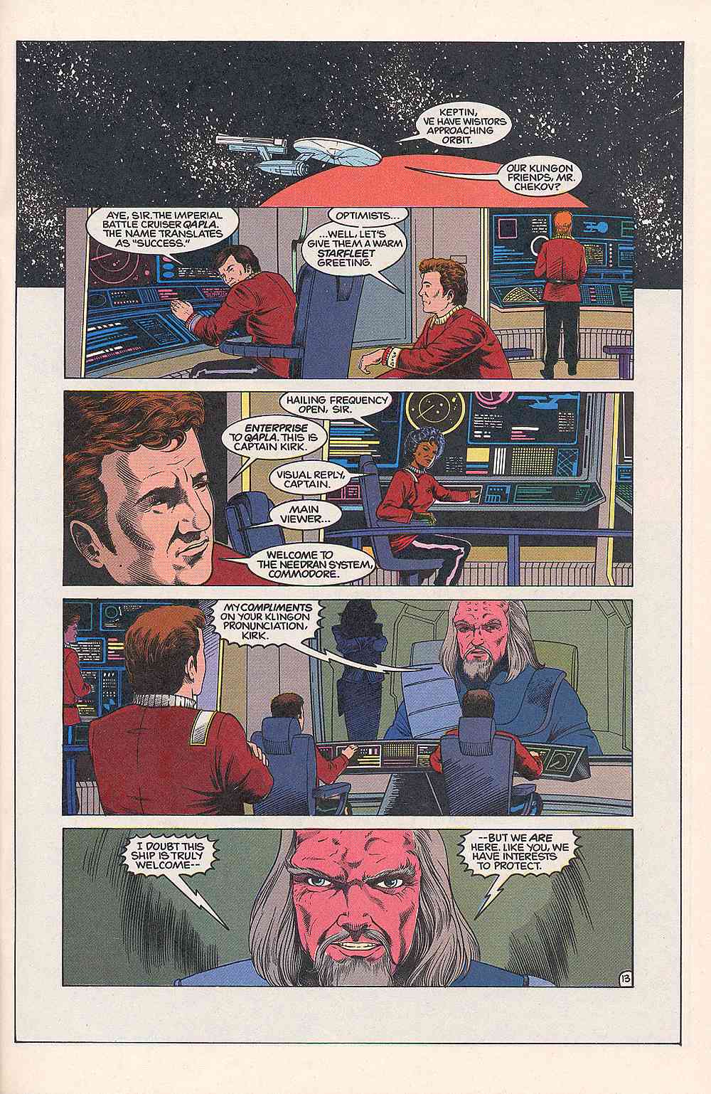 Read online Star Trek (1989) comic -  Issue #17 - 13