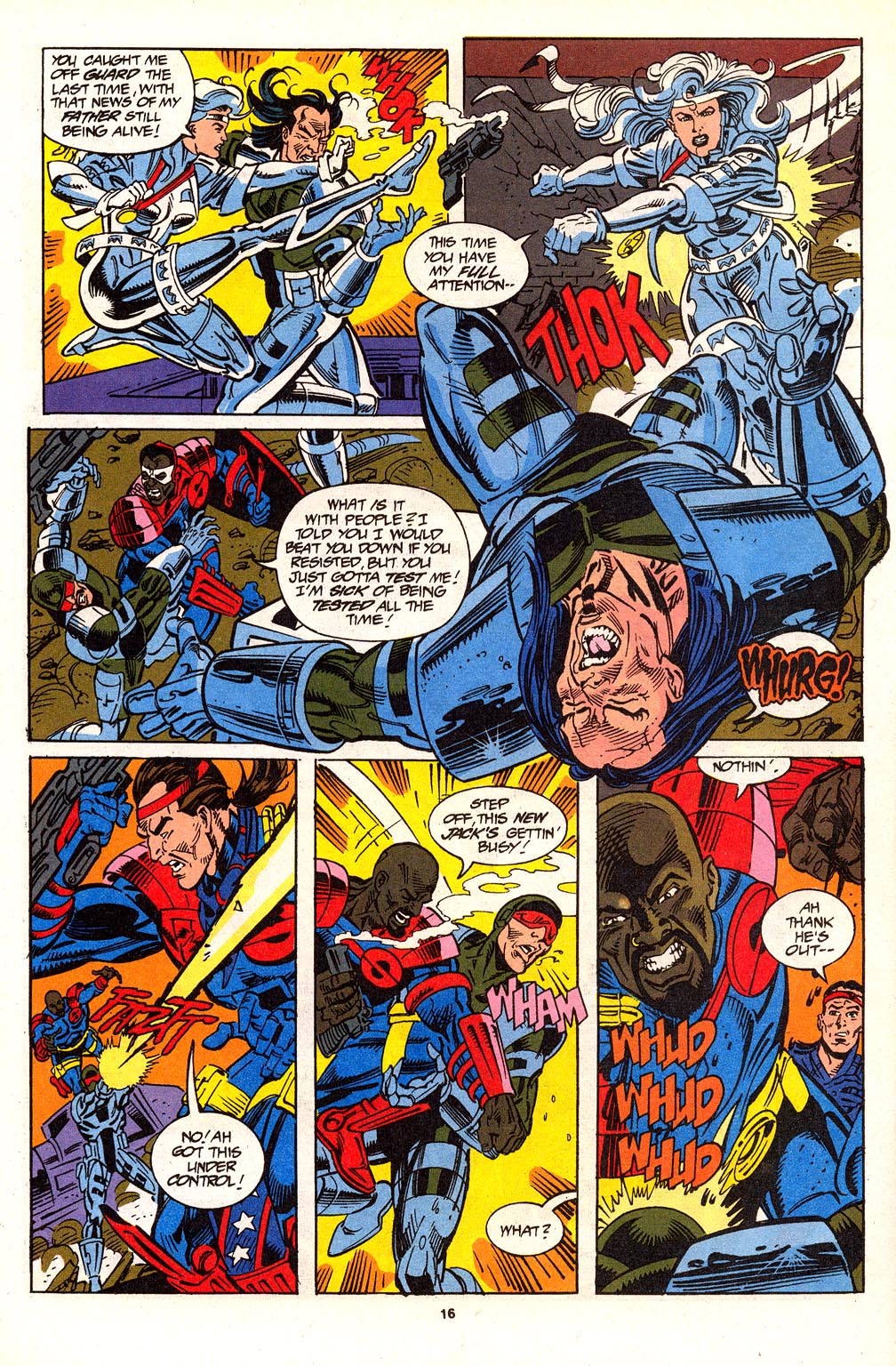 Read online Silver Sable and the Wild Pack comic -  Issue #24 - 13