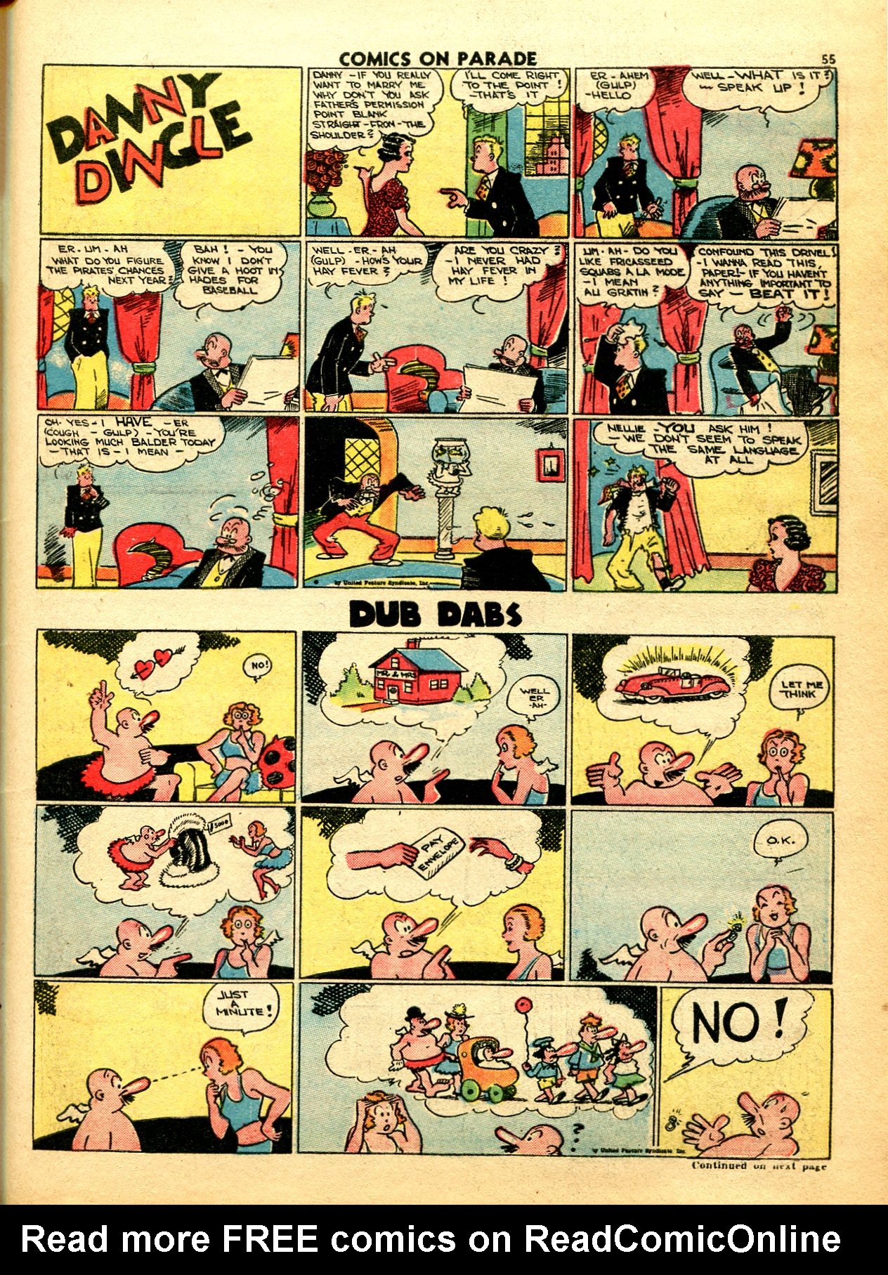 Read online Comics on Parade comic -  Issue #15 - 57