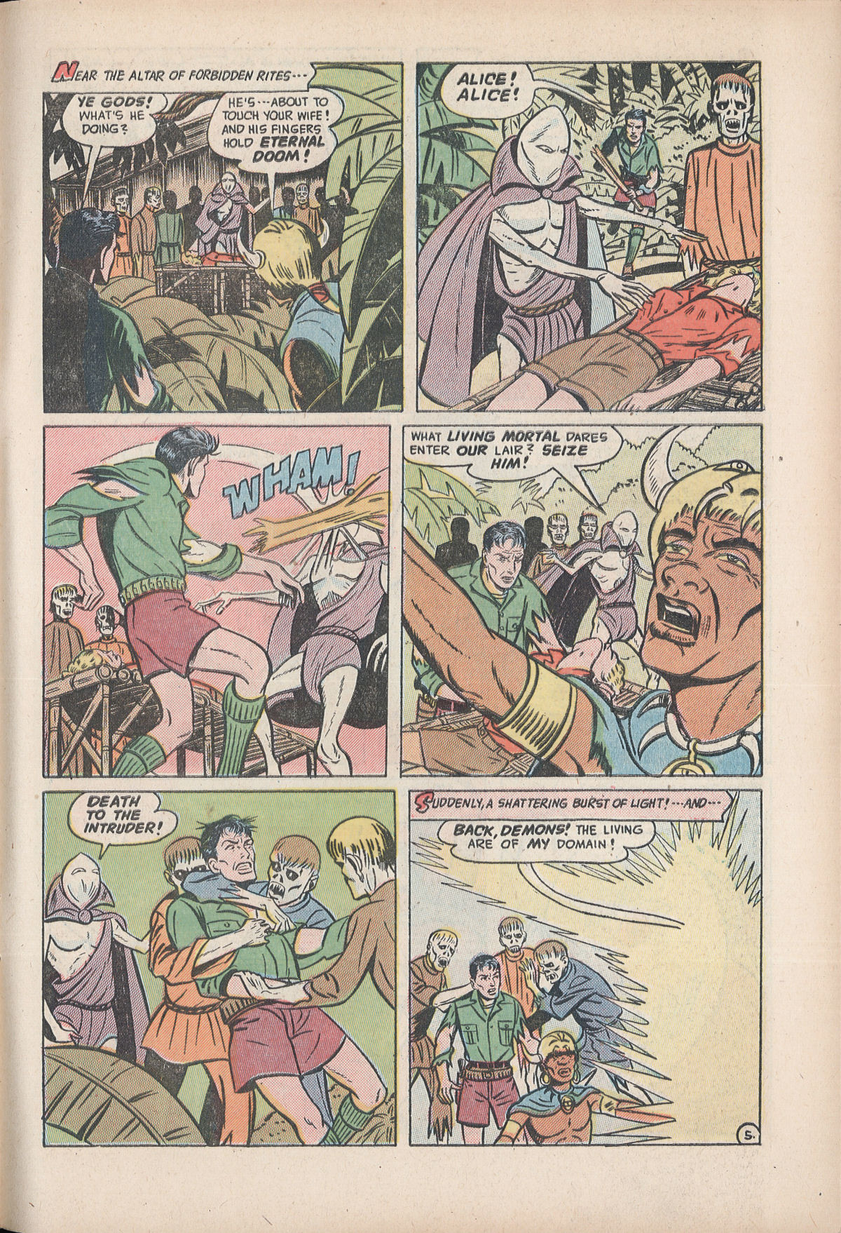 Read online Adventures Into The Unknown comic -  Issue #33 - 39