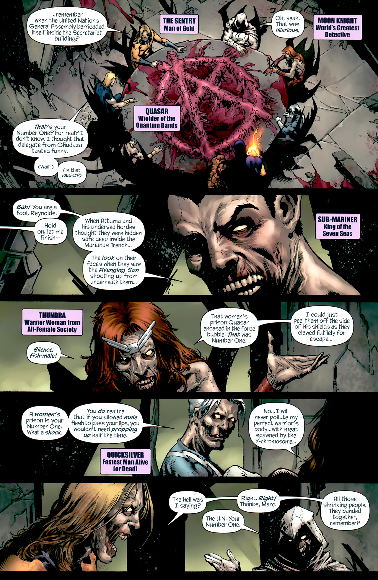 Read online Marvel Zombies Return comic -  Issue #5 - 4
