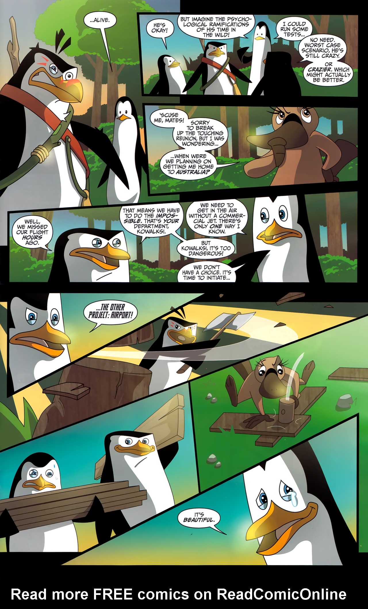 Read online Penguins of Madagascar comic -  Issue #2 - 20