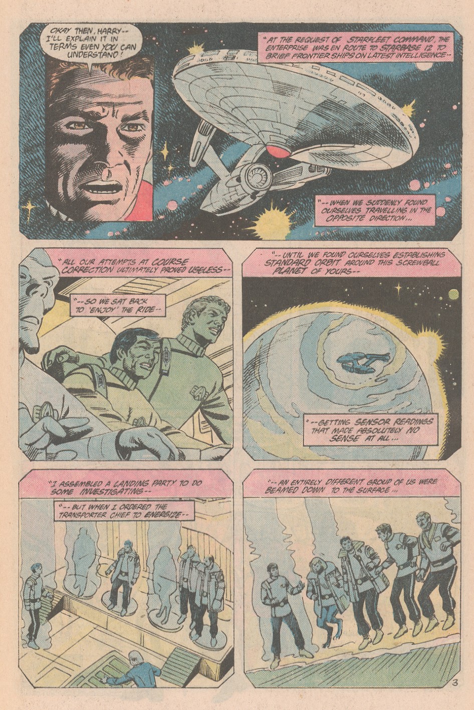 Read online Star Trek (1984) comic -  Issue #40 - 4
