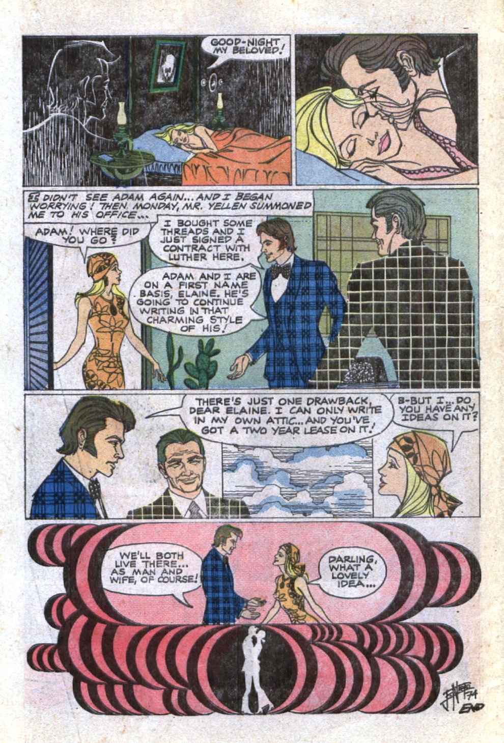 Read online Haunted Love (1973) comic -  Issue #10 - 10