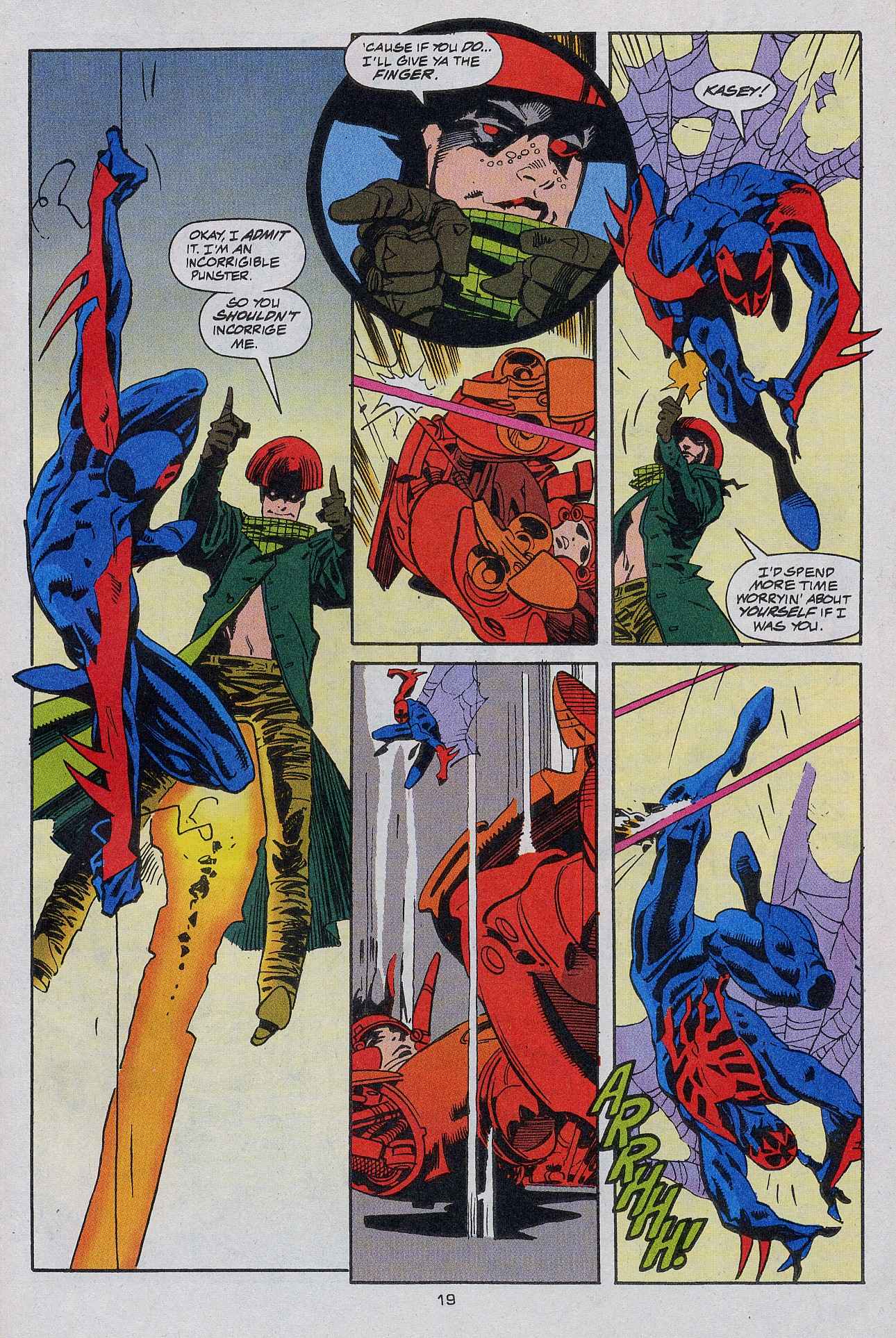 Read online Spider-Man 2099 (1992) comic -  Issue #24 - 16