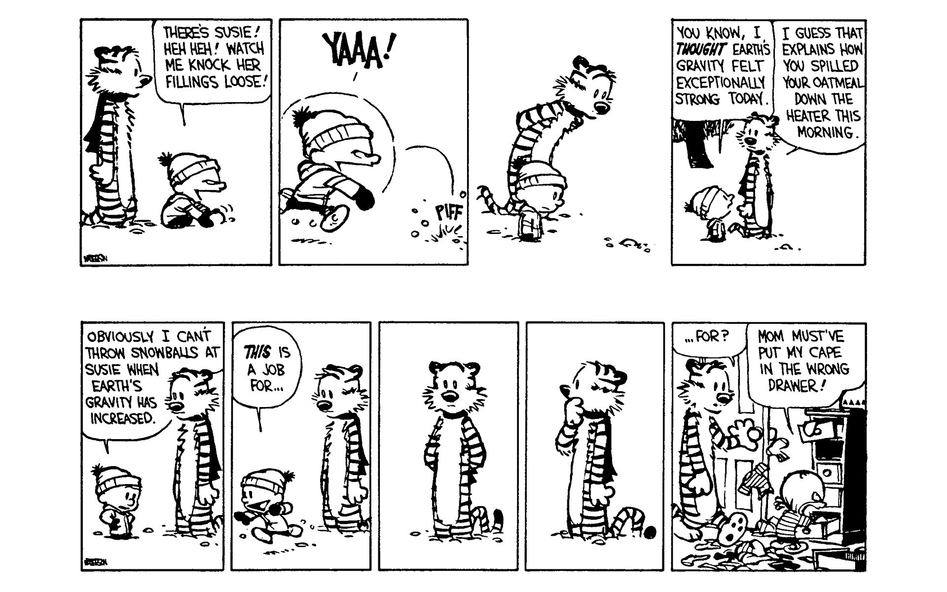 Read online Calvin and Hobbes comic -  Issue #7 - 136