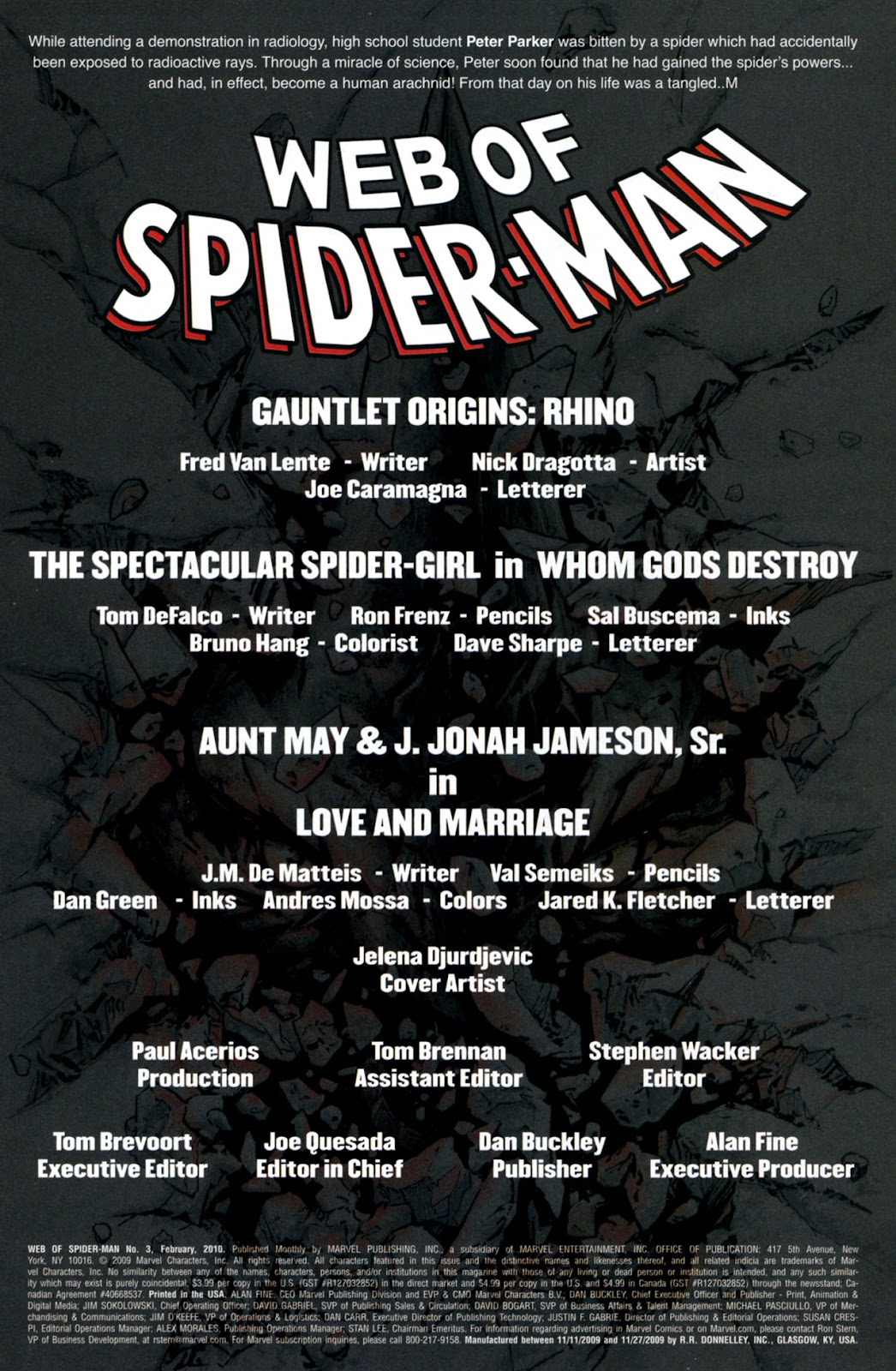 Web of Spider-Man (2009) issue 3 - Page 2