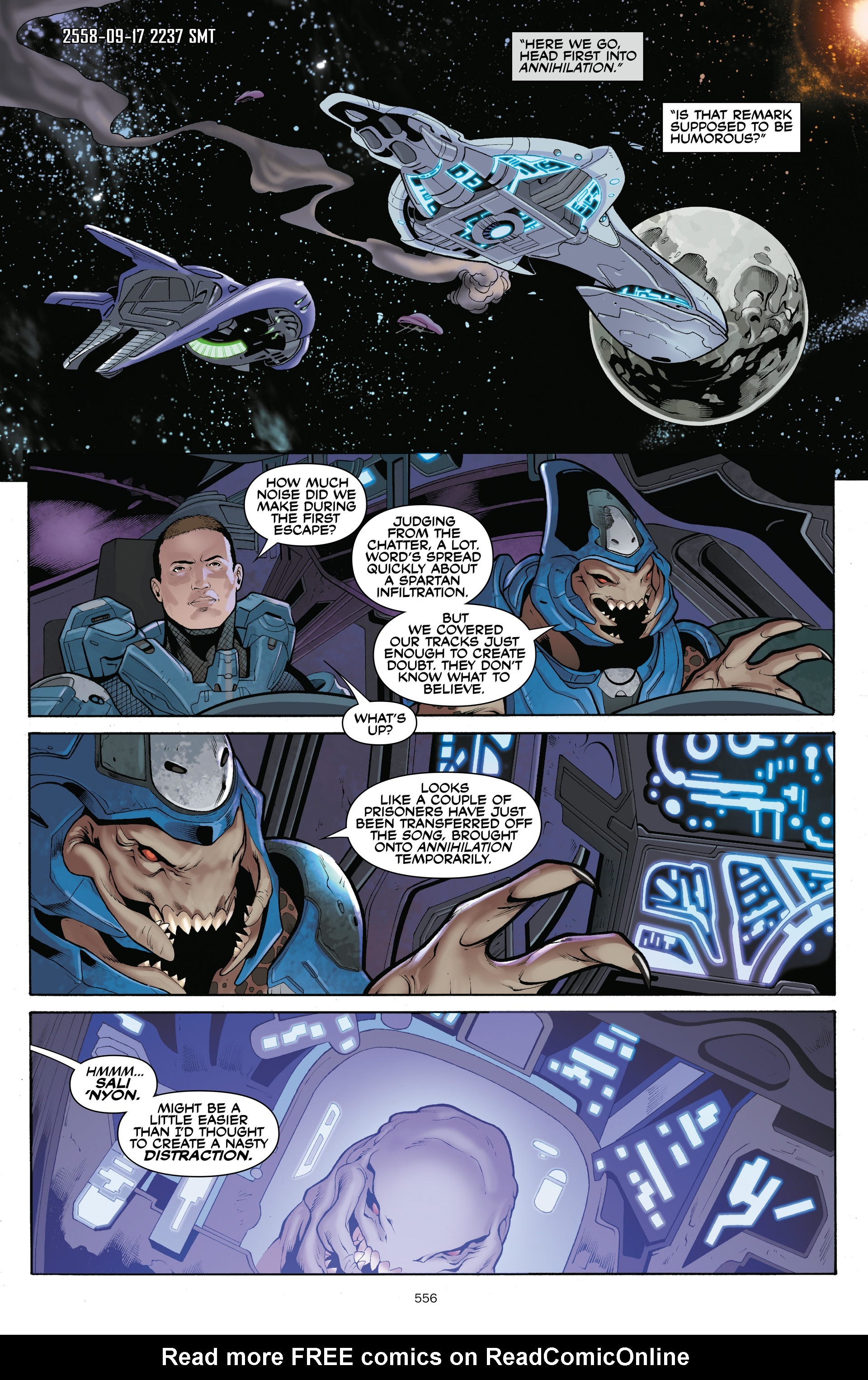 Read online Halo: Initiation and Escalation comic -  Issue # TPB (Part 6) - 50