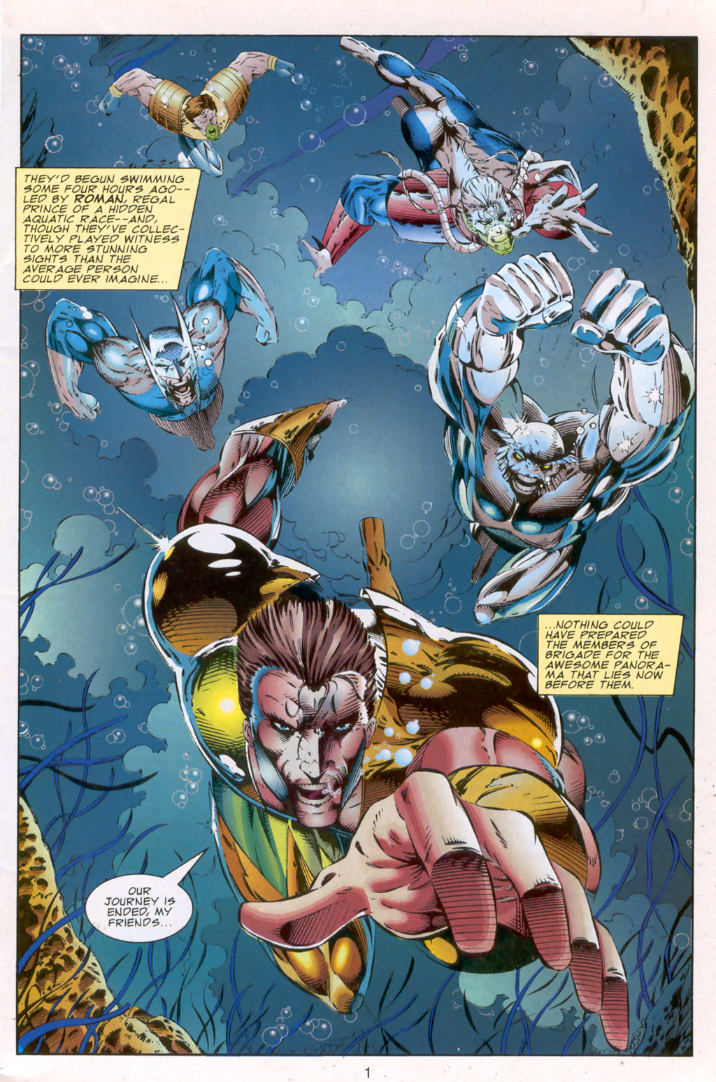 Read online Brigade (1993) comic -  Issue #6 - 3