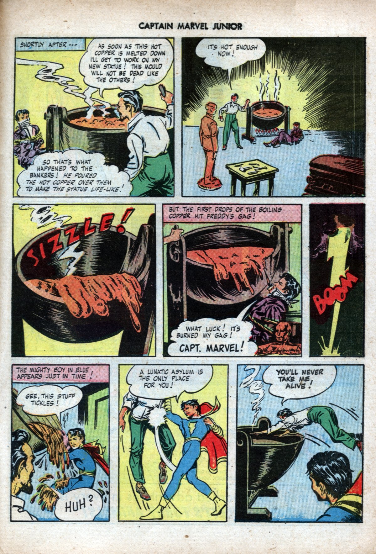 Read online Captain Marvel, Jr. comic -  Issue #40 - 47