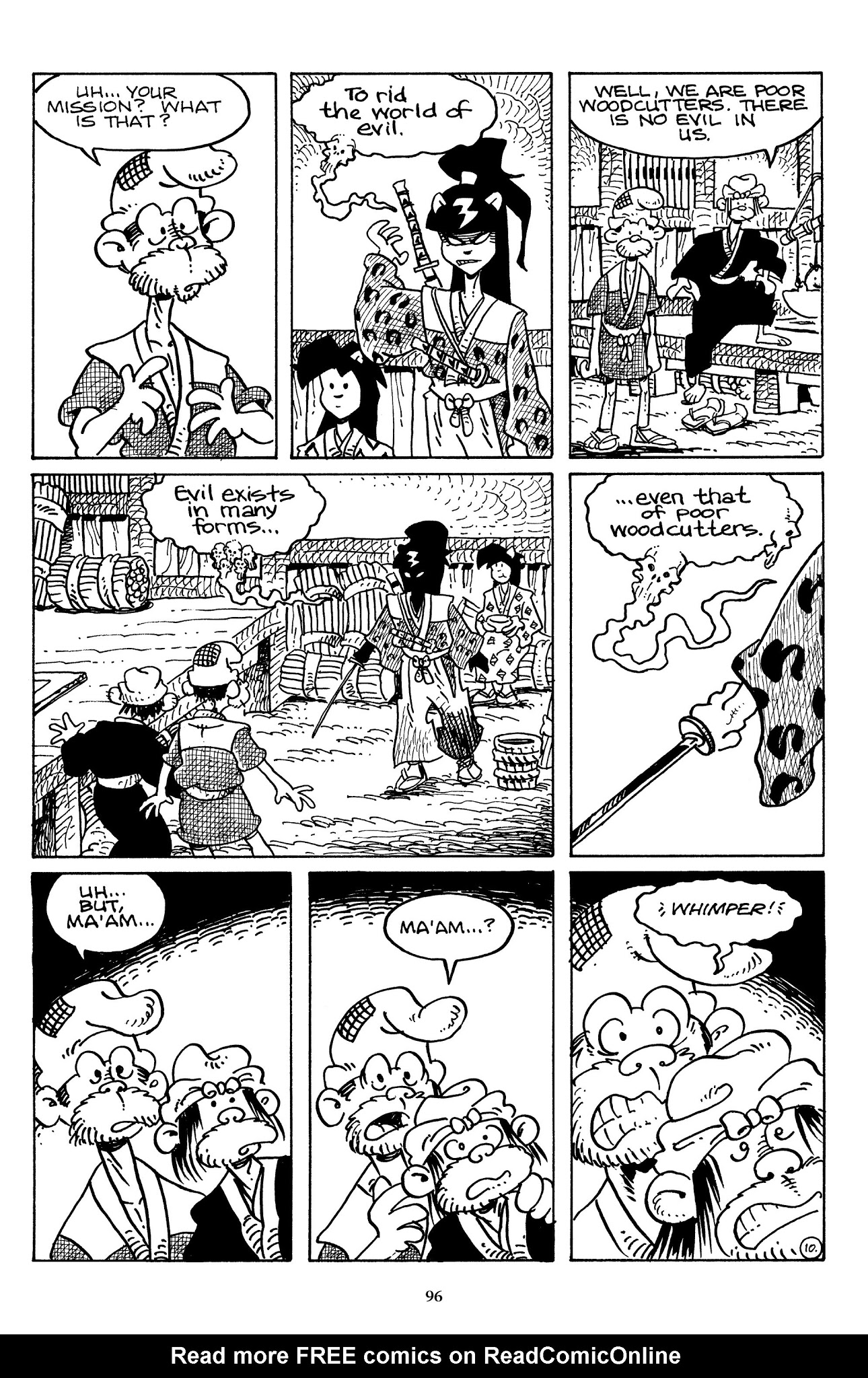 Read online The Usagi Yojimbo Saga comic -  Issue # TPB 6 - 95