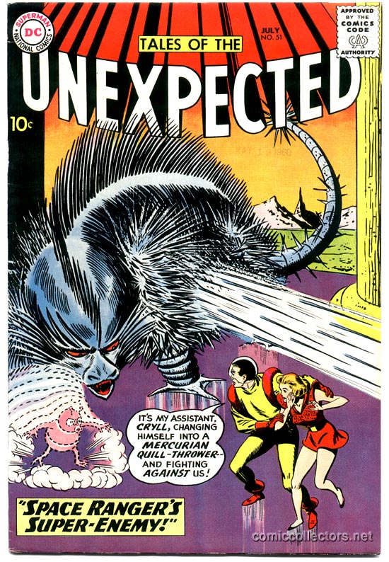 Read online Tales of the Unexpected comic -  Issue #51 - 1