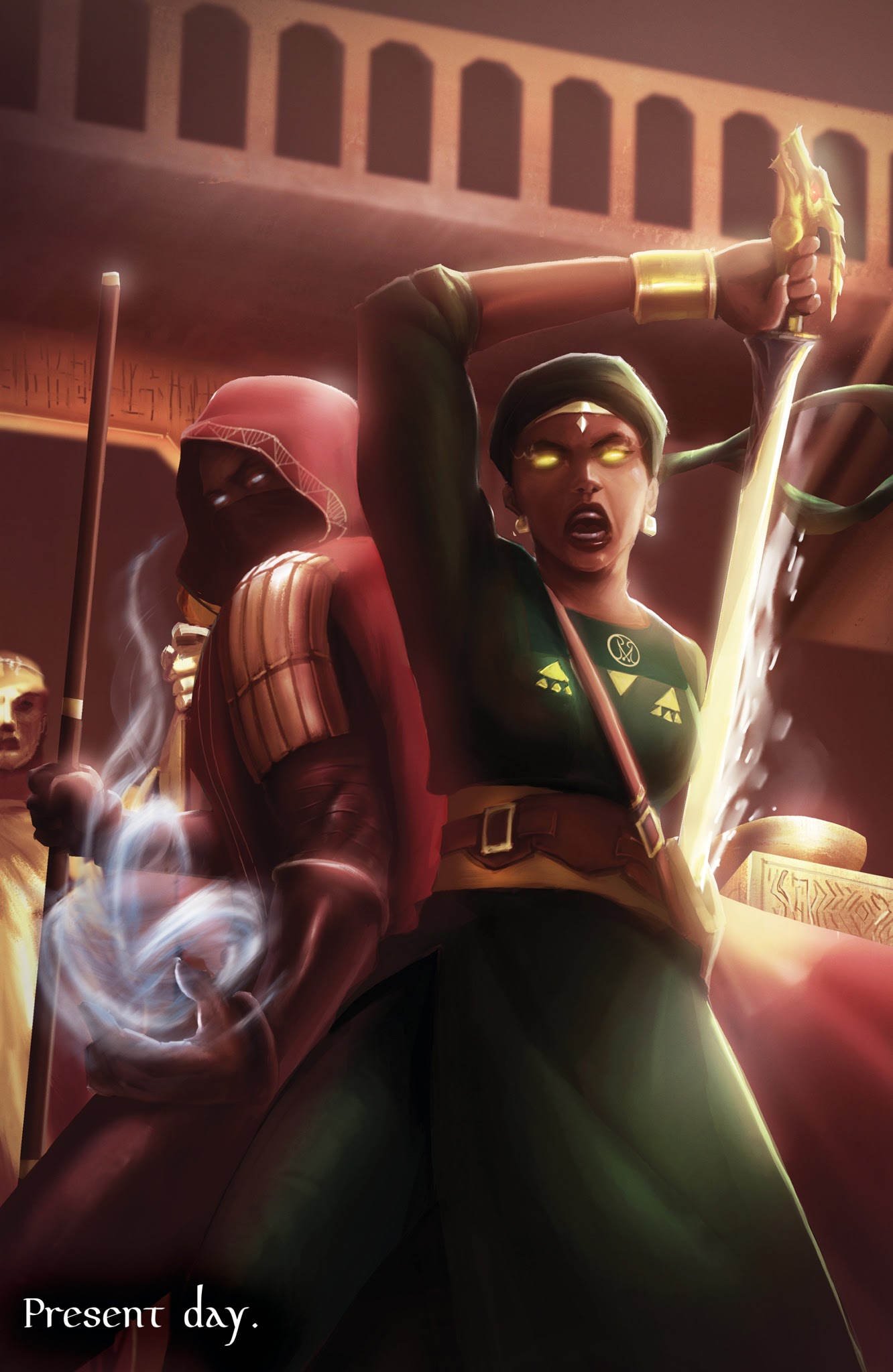 Read online Malika: Warrior Queen comic -  Issue # TPB 1 (Part 2) - 50