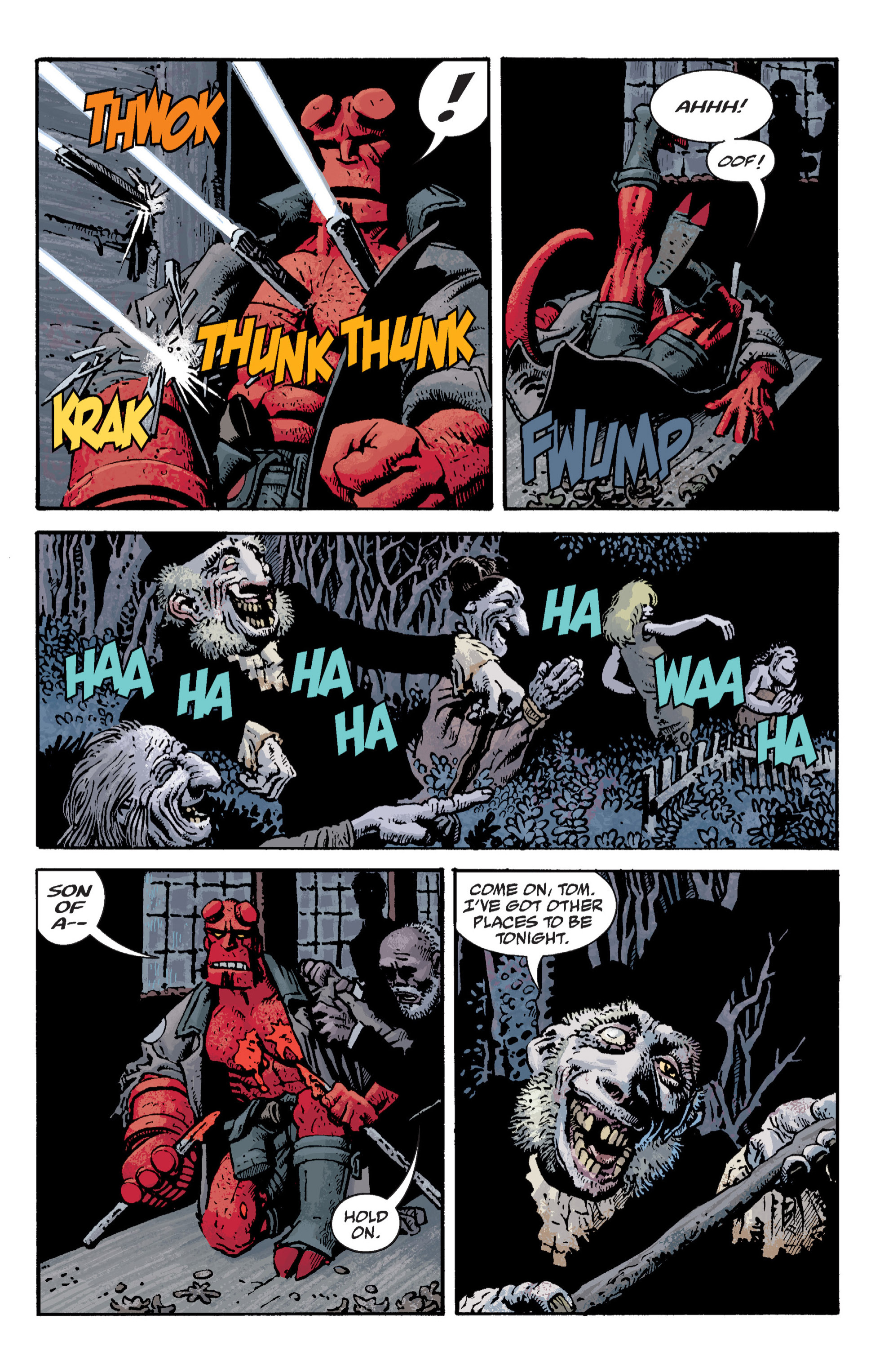 Read online Hellboy comic -  Issue #10 - 61