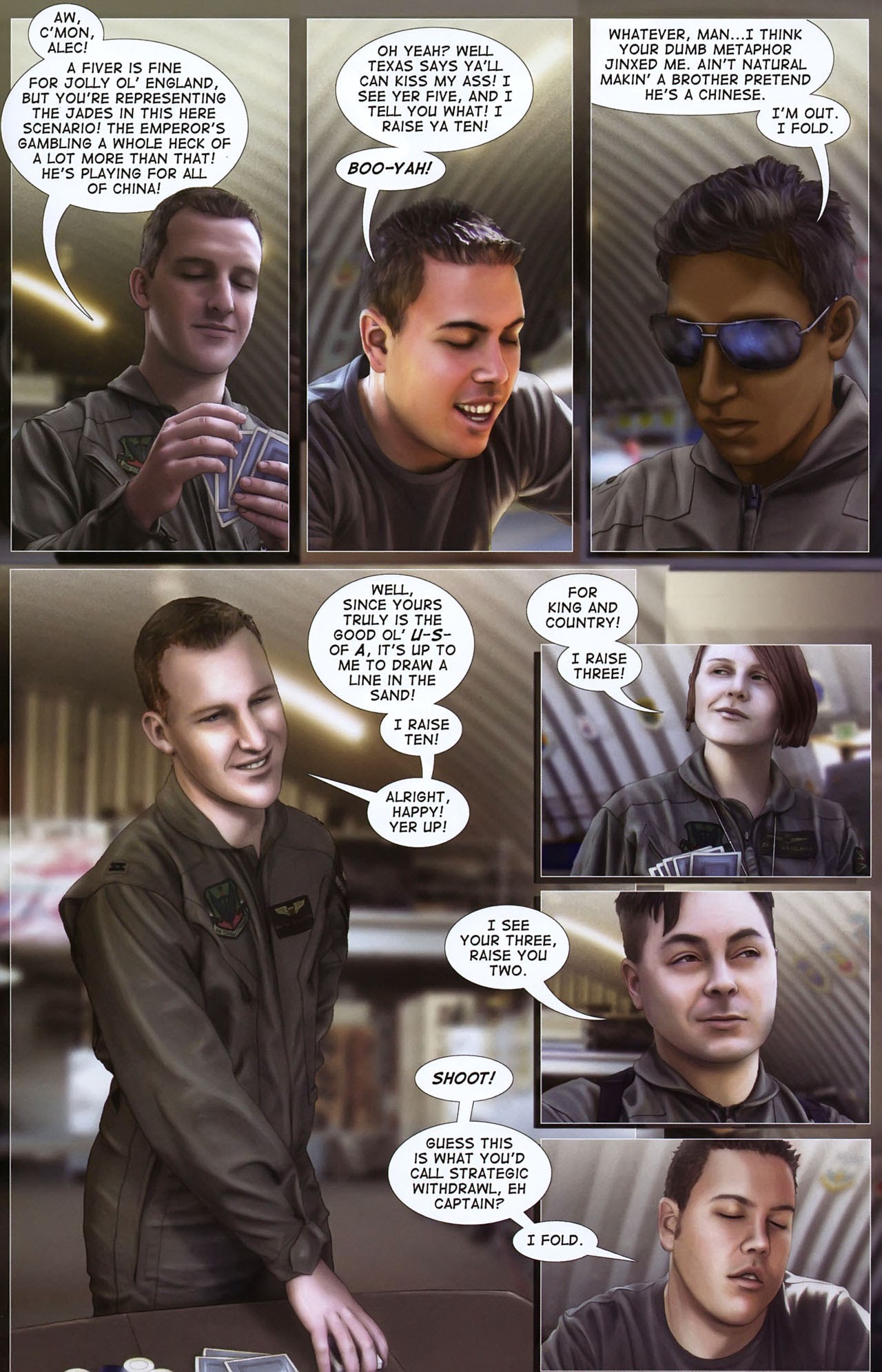 Read online Titanium Rain comic -  Issue #1 - 17