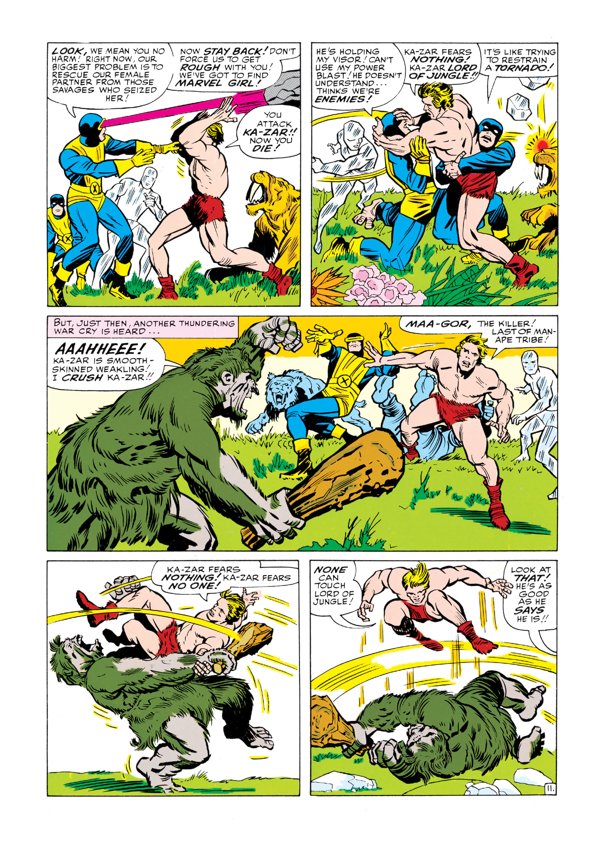 Read online Uncanny X-Men (1963) comic -  Issue #10 - 12