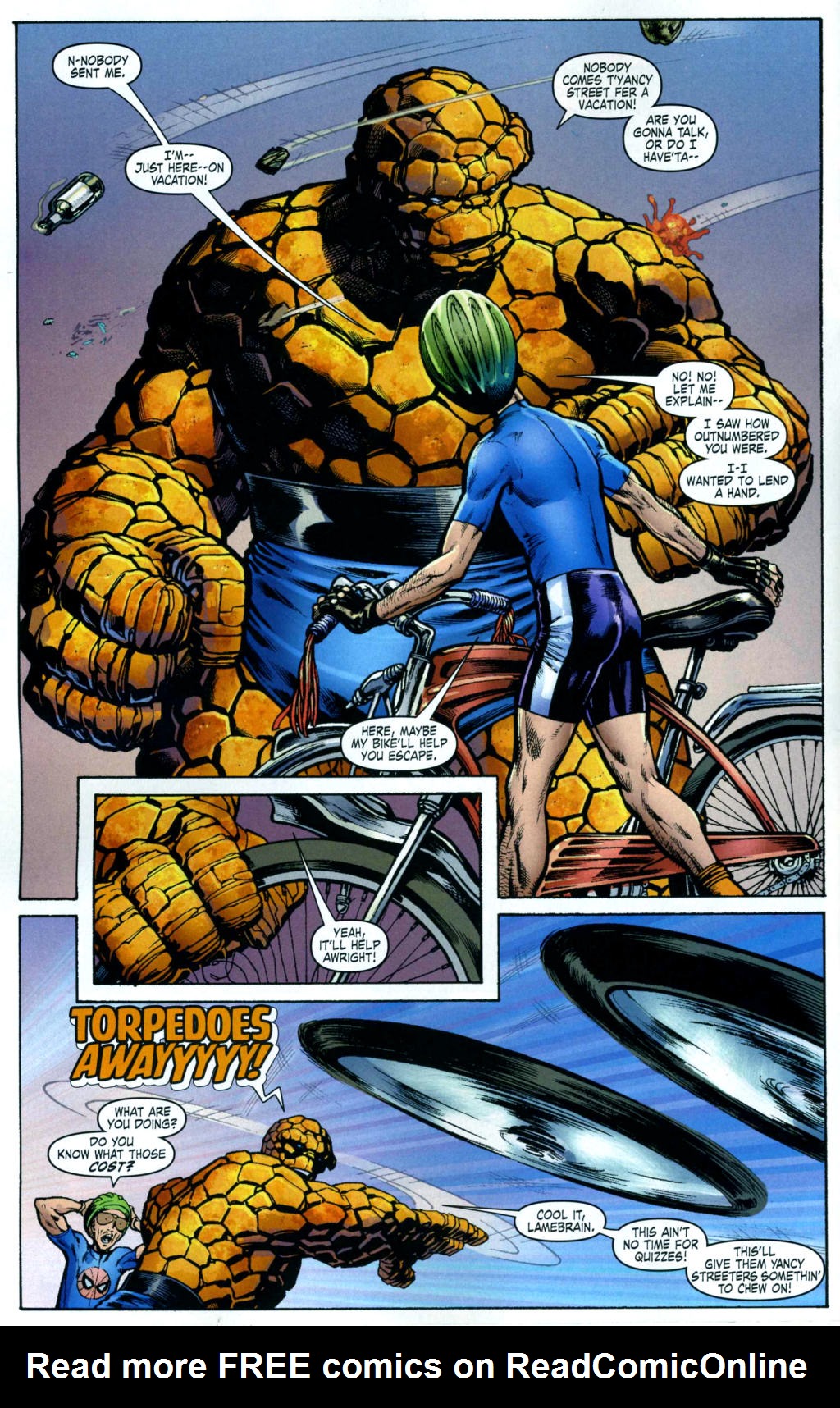 Read online Stan Lee Meets the Thing comic -  Issue # Full - 5