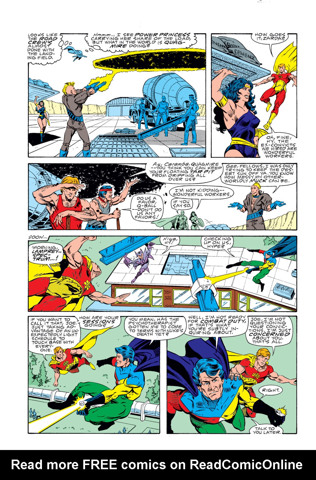 Read online Squadron Supreme (1985) comic -  Issue #6 - 6