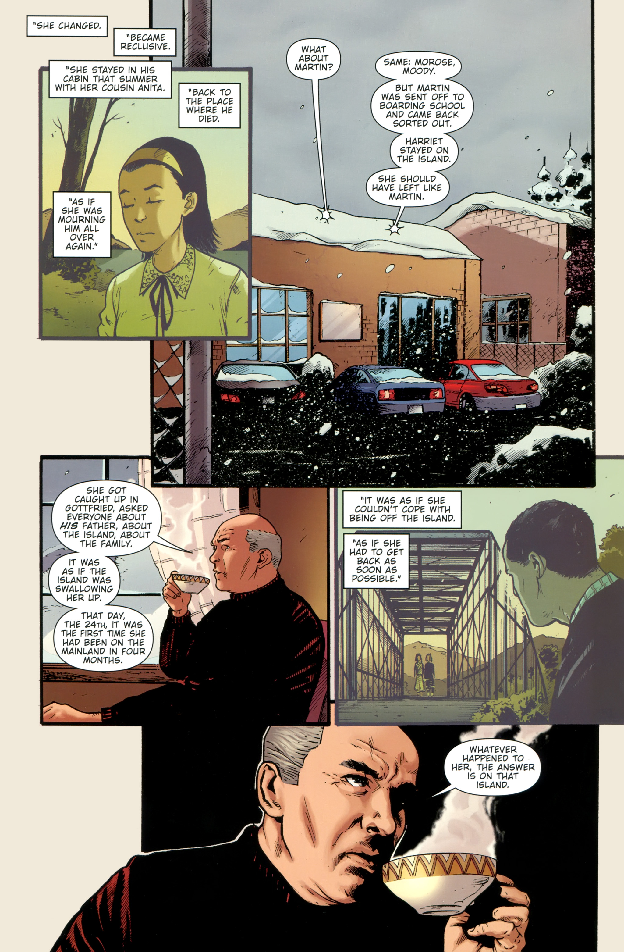 Read online The Girl With the Dragon Tattoo comic -  Issue # TPB 1 - 111
