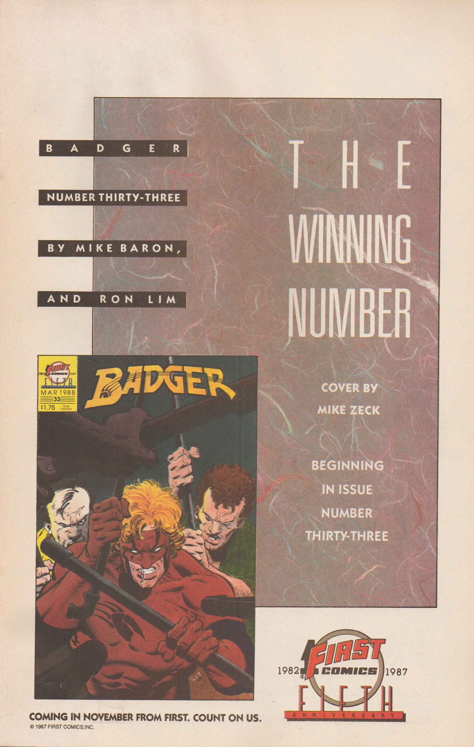 Read online The Badger comic -  Issue #32 - 15