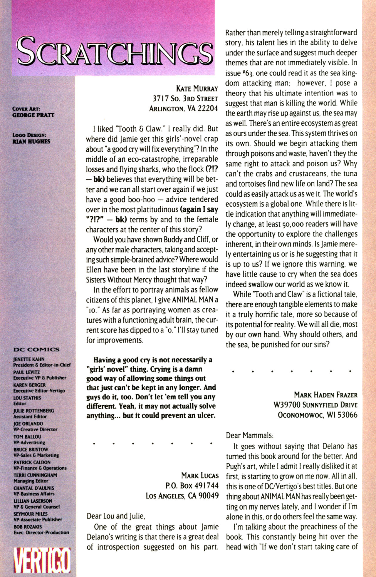 Read online Animal Man (1988) comic -  Issue #70 - 25