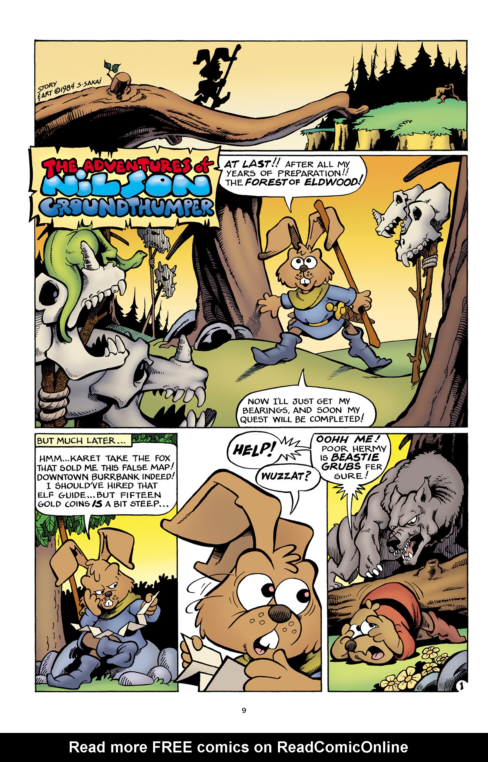 Read online The Adventures of Nilson Groundthumper and Hermy comic -  Issue # TPB - 9